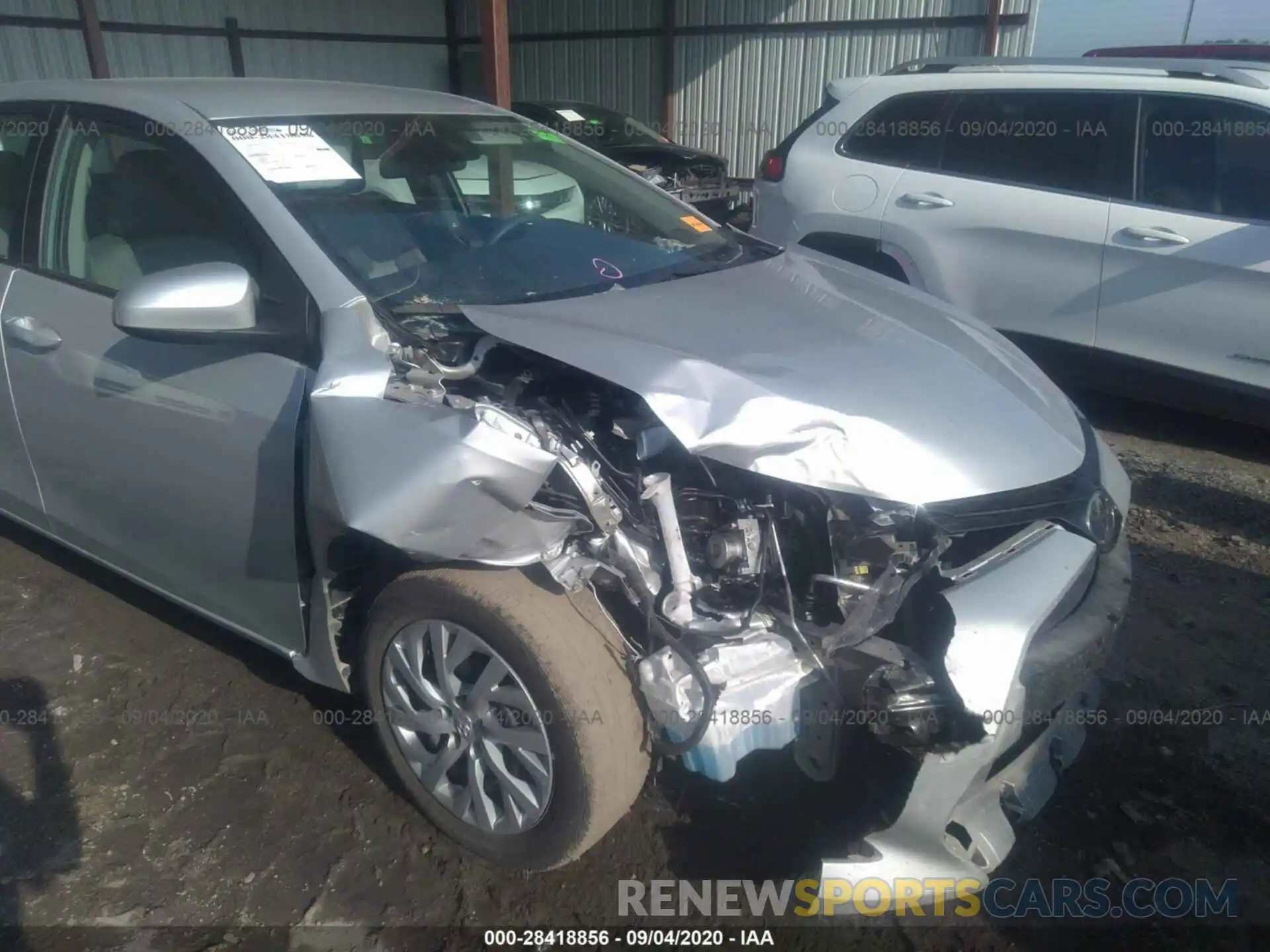 6 Photograph of a damaged car 5YFBURHE8KP928763 TOYOTA COROLLA 2019