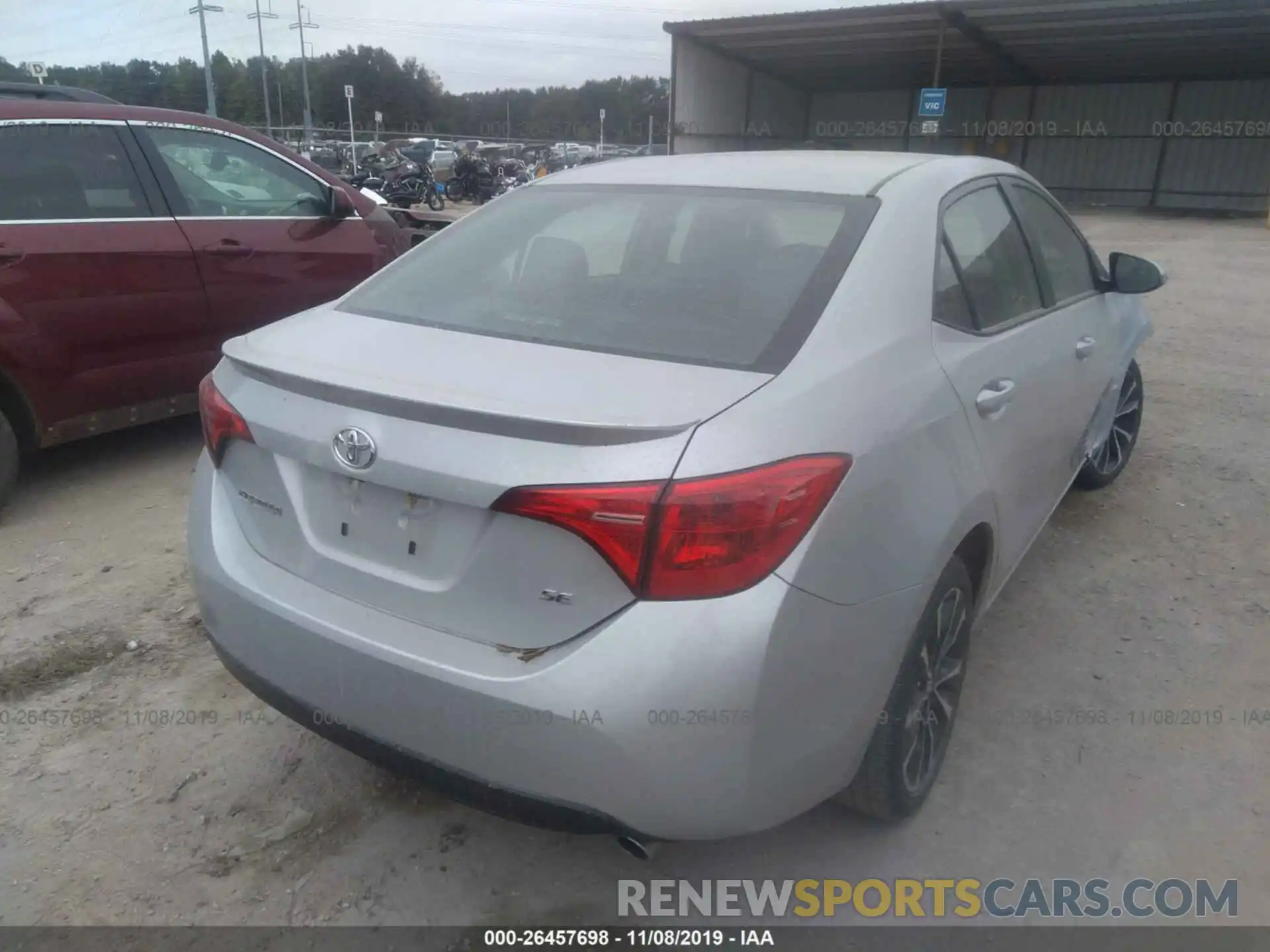 4 Photograph of a damaged car 5YFBURHE8KP928830 TOYOTA COROLLA 2019