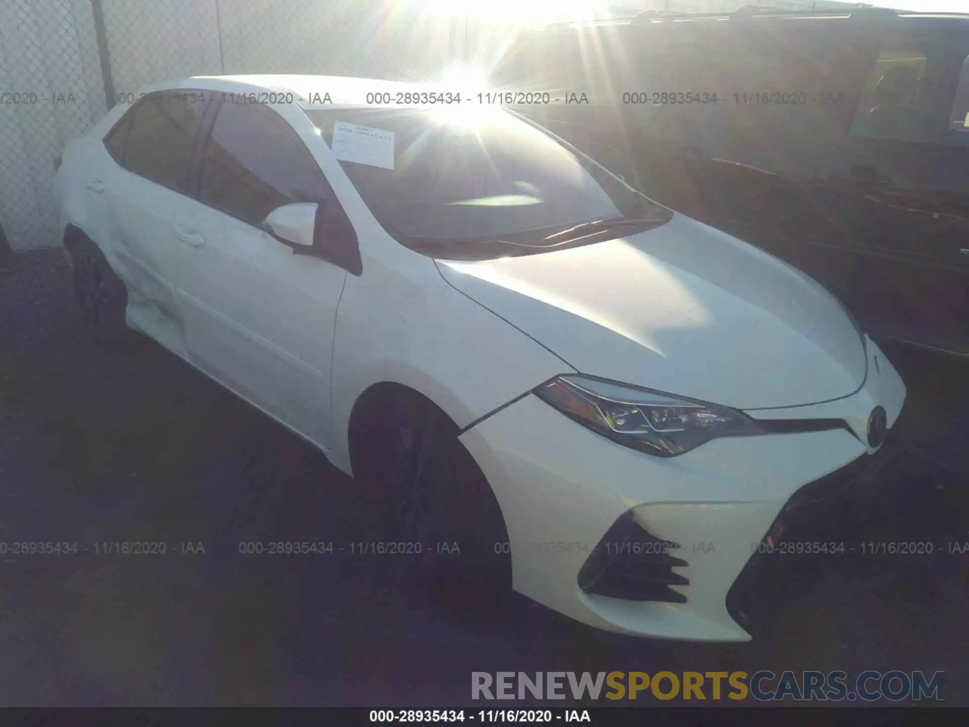 1 Фотография поврежденного автомобиля 5YFBURHE8KP929363 TOYOTA COROLLA 2019