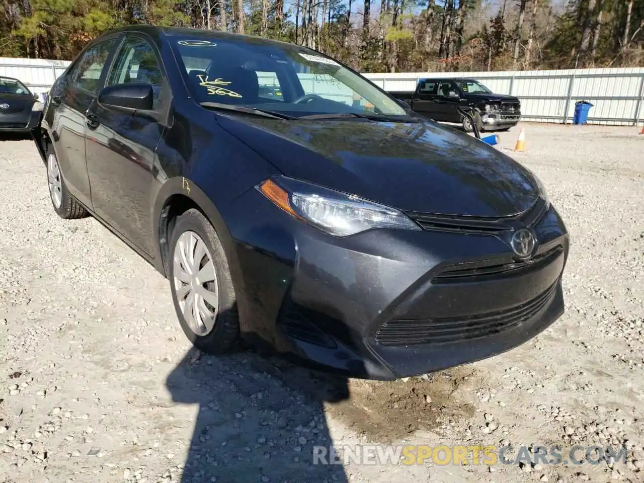 1 Photograph of a damaged car 5YFBURHE8KP930299 TOYOTA COROLLA 2019