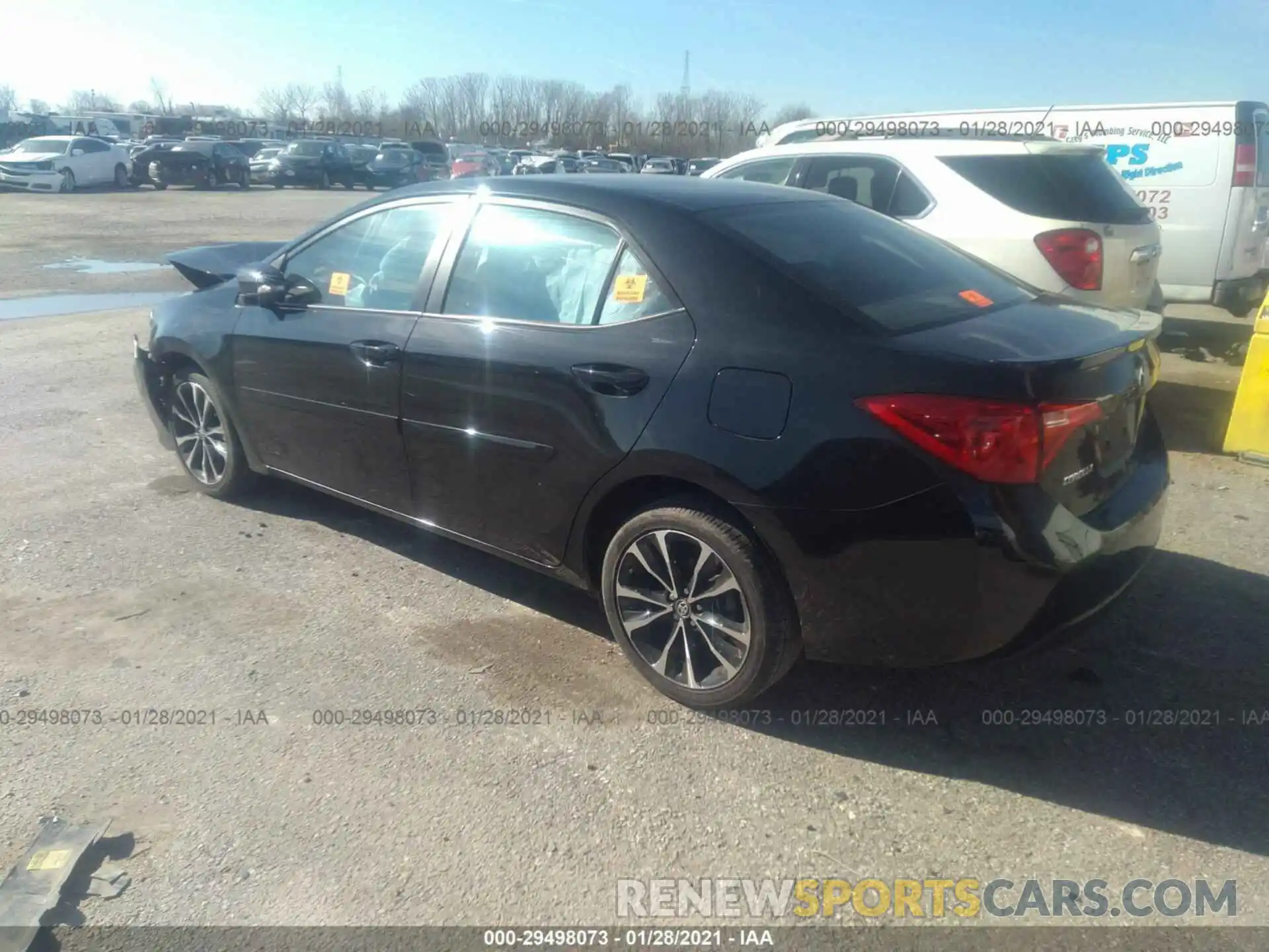 3 Photograph of a damaged car 5YFBURHE8KP930576 TOYOTA COROLLA 2019