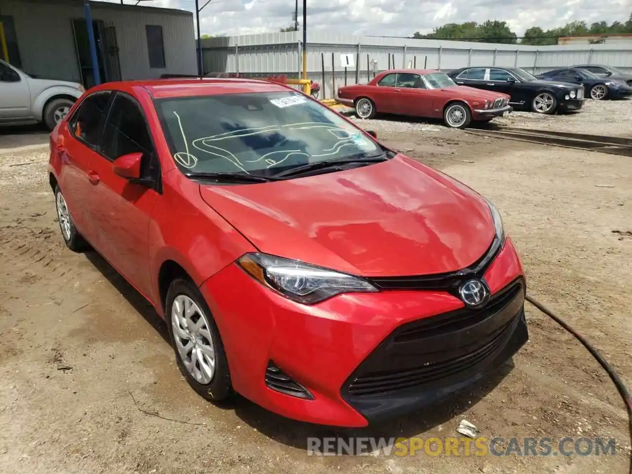 1 Photograph of a damaged car 5YFBURHE8KP930688 TOYOTA COROLLA 2019