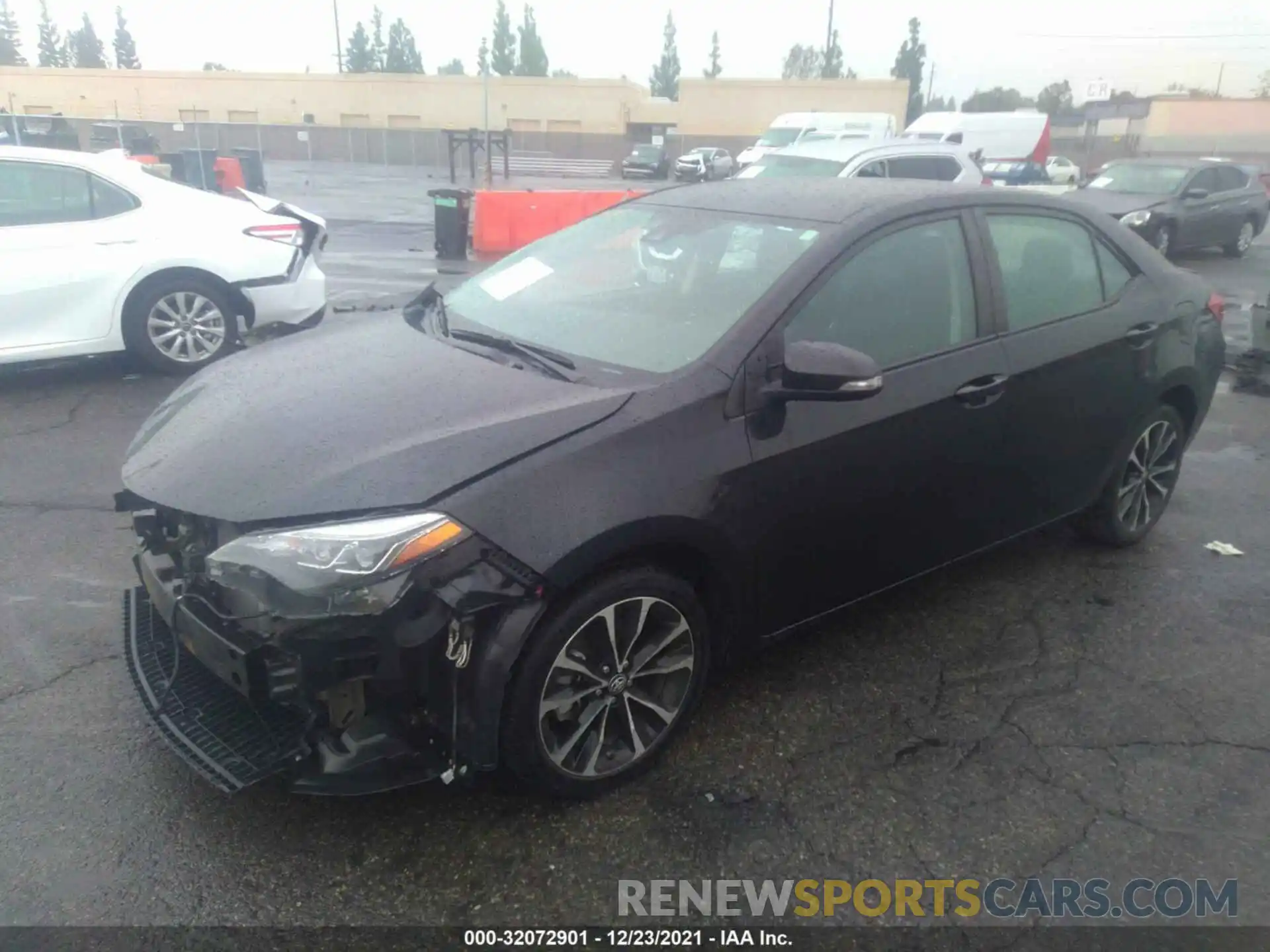 2 Photograph of a damaged car 5YFBURHE8KP930772 TOYOTA COROLLA 2019