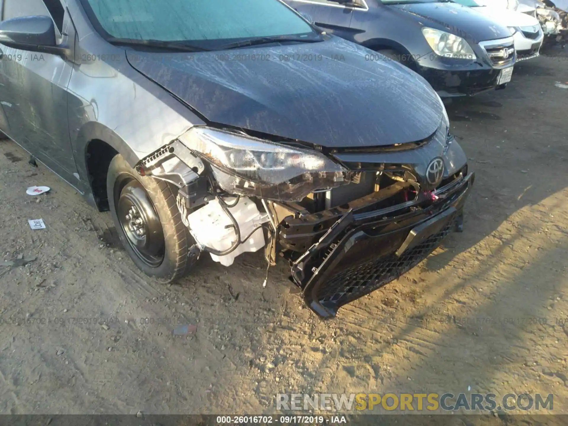 6 Photograph of a damaged car 5YFBURHE8KP930996 TOYOTA COROLLA 2019