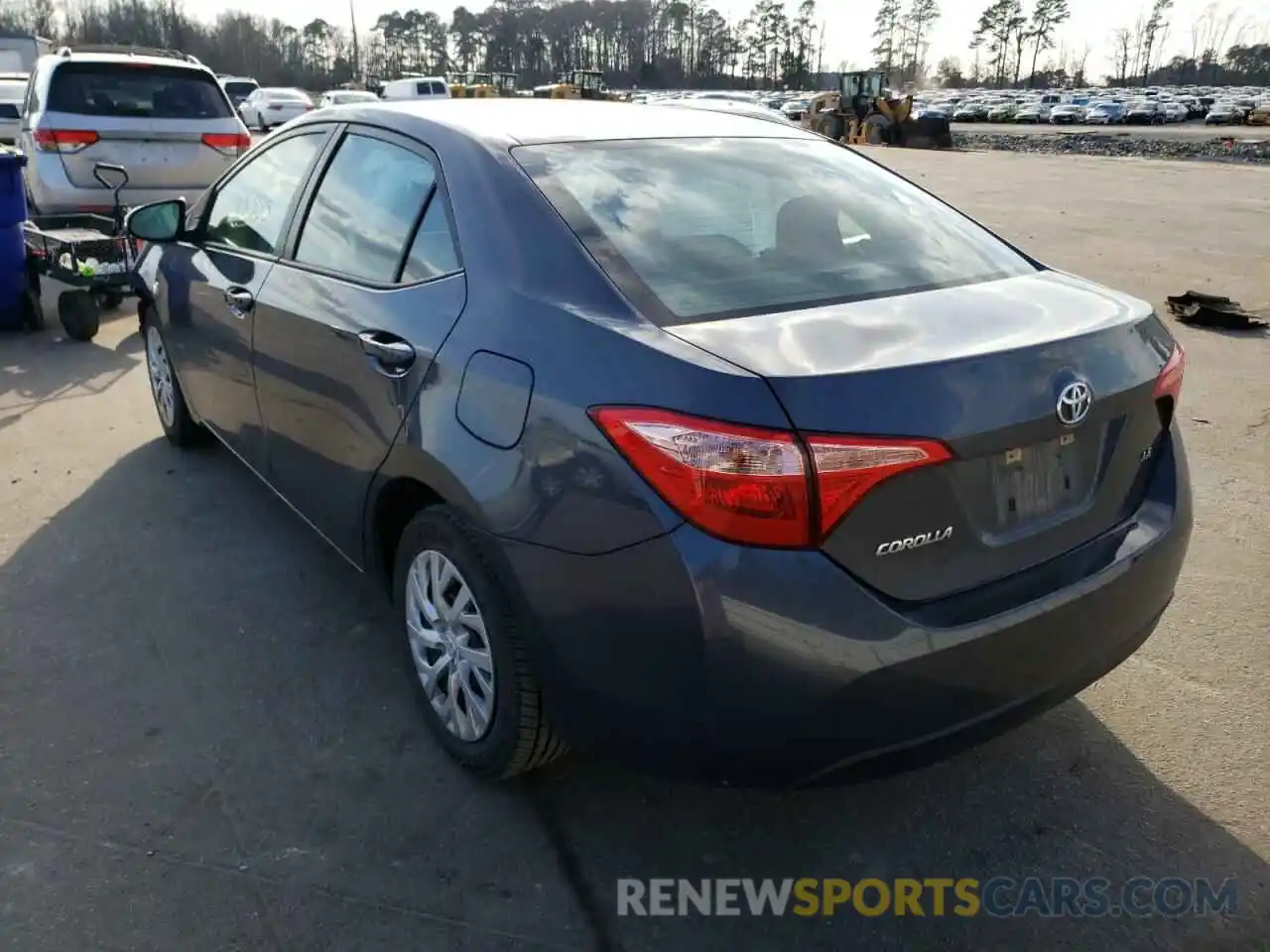 3 Photograph of a damaged car 5YFBURHE8KP931355 TOYOTA COROLLA 2019