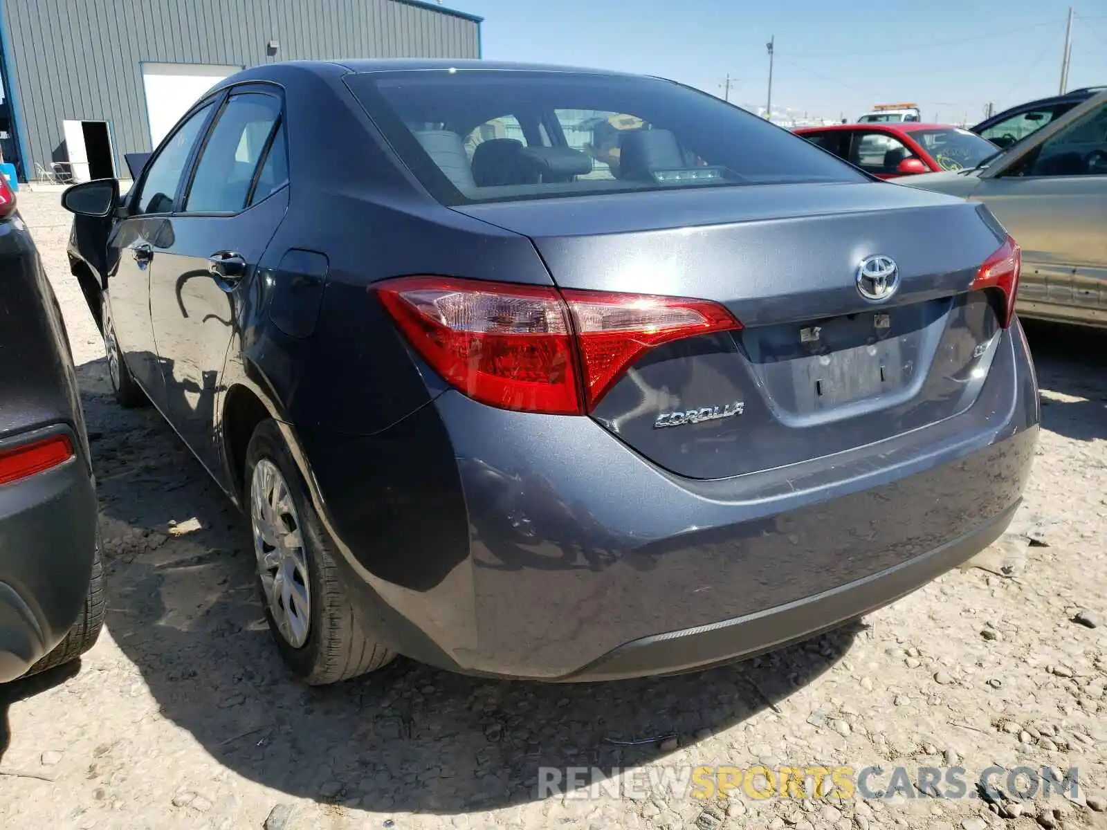 3 Photograph of a damaged car 5YFBURHE8KP933333 TOYOTA COROLLA 2019