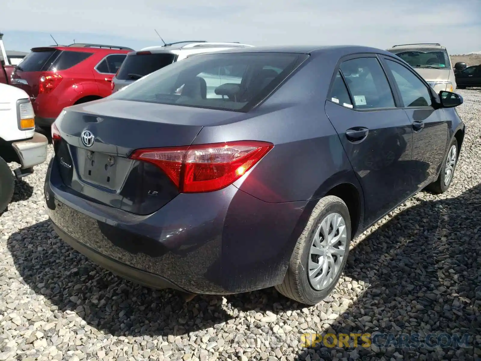 4 Photograph of a damaged car 5YFBURHE8KP933333 TOYOTA COROLLA 2019