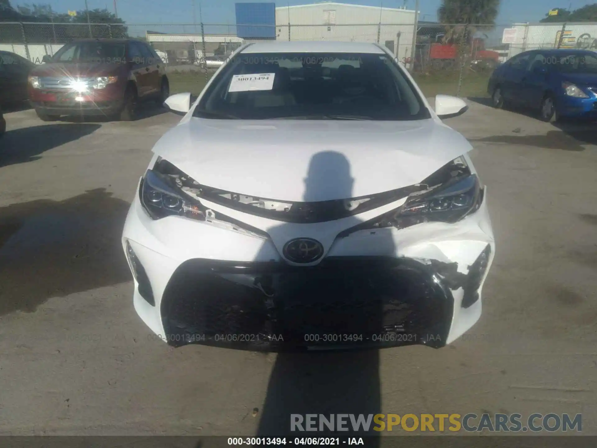 12 Photograph of a damaged car 5YFBURHE8KP933543 TOYOTA COROLLA 2019