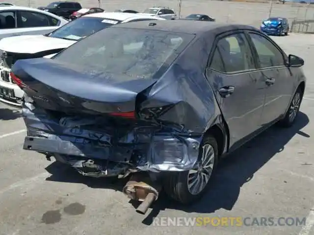 4 Photograph of a damaged car 5YFBURHE8KP933641 TOYOTA COROLLA 2019