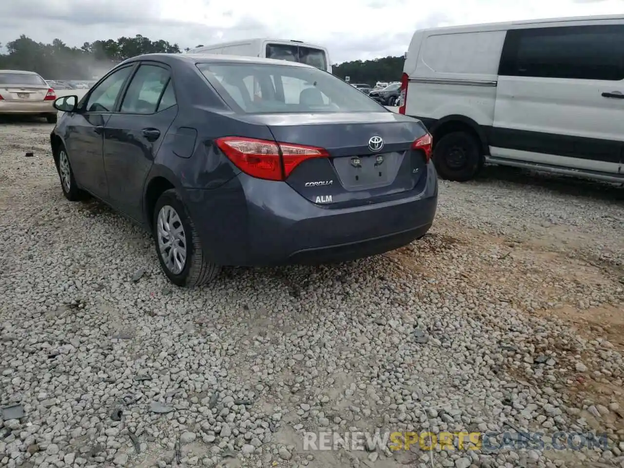 3 Photograph of a damaged car 5YFBURHE8KP933977 TOYOTA COROLLA 2019