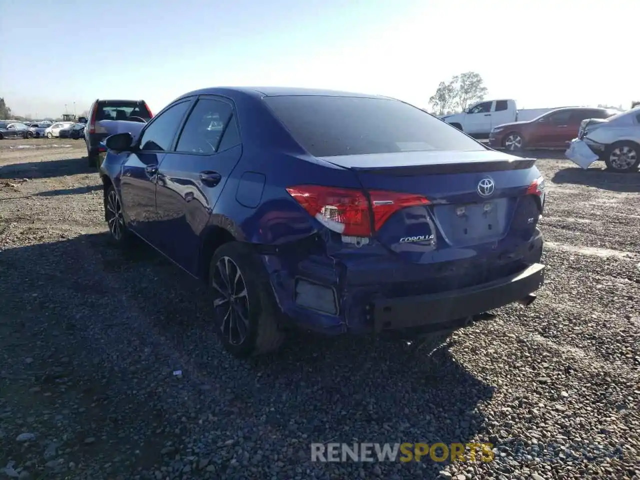 3 Photograph of a damaged car 5YFBURHE8KP934109 TOYOTA COROLLA 2019