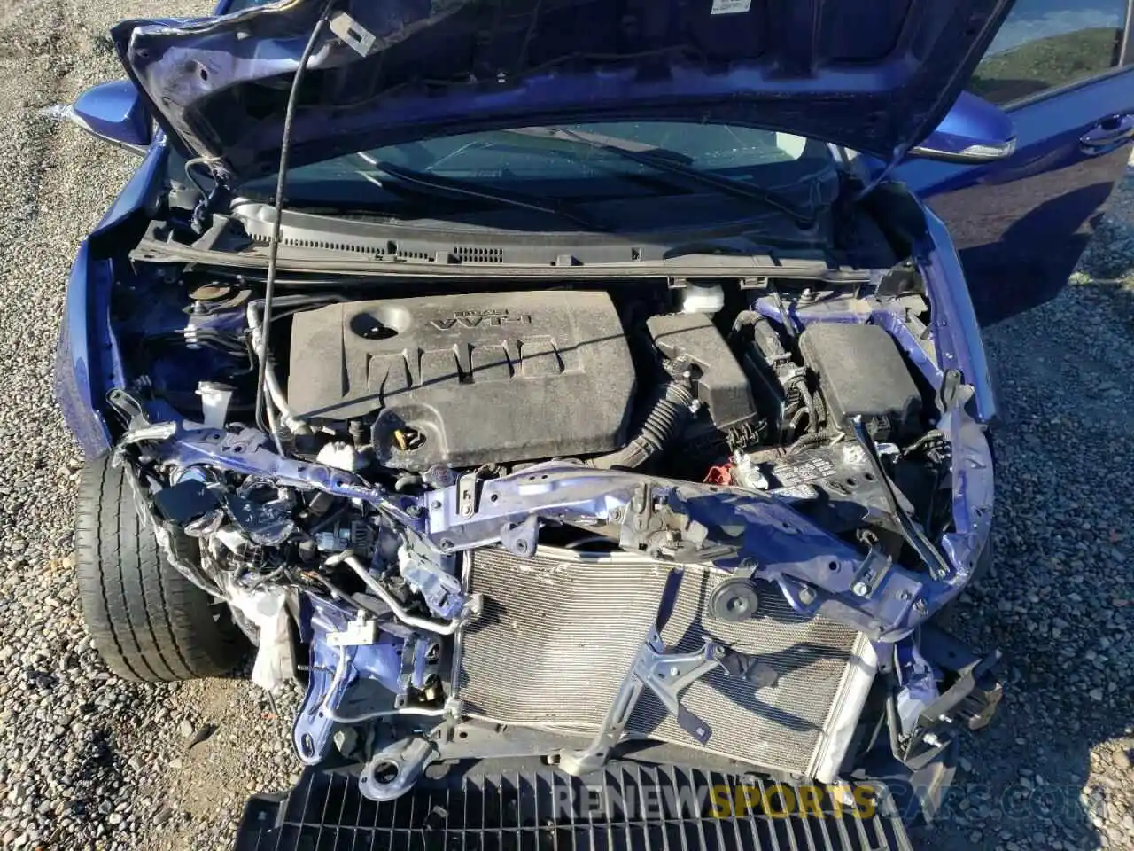 7 Photograph of a damaged car 5YFBURHE8KP934109 TOYOTA COROLLA 2019