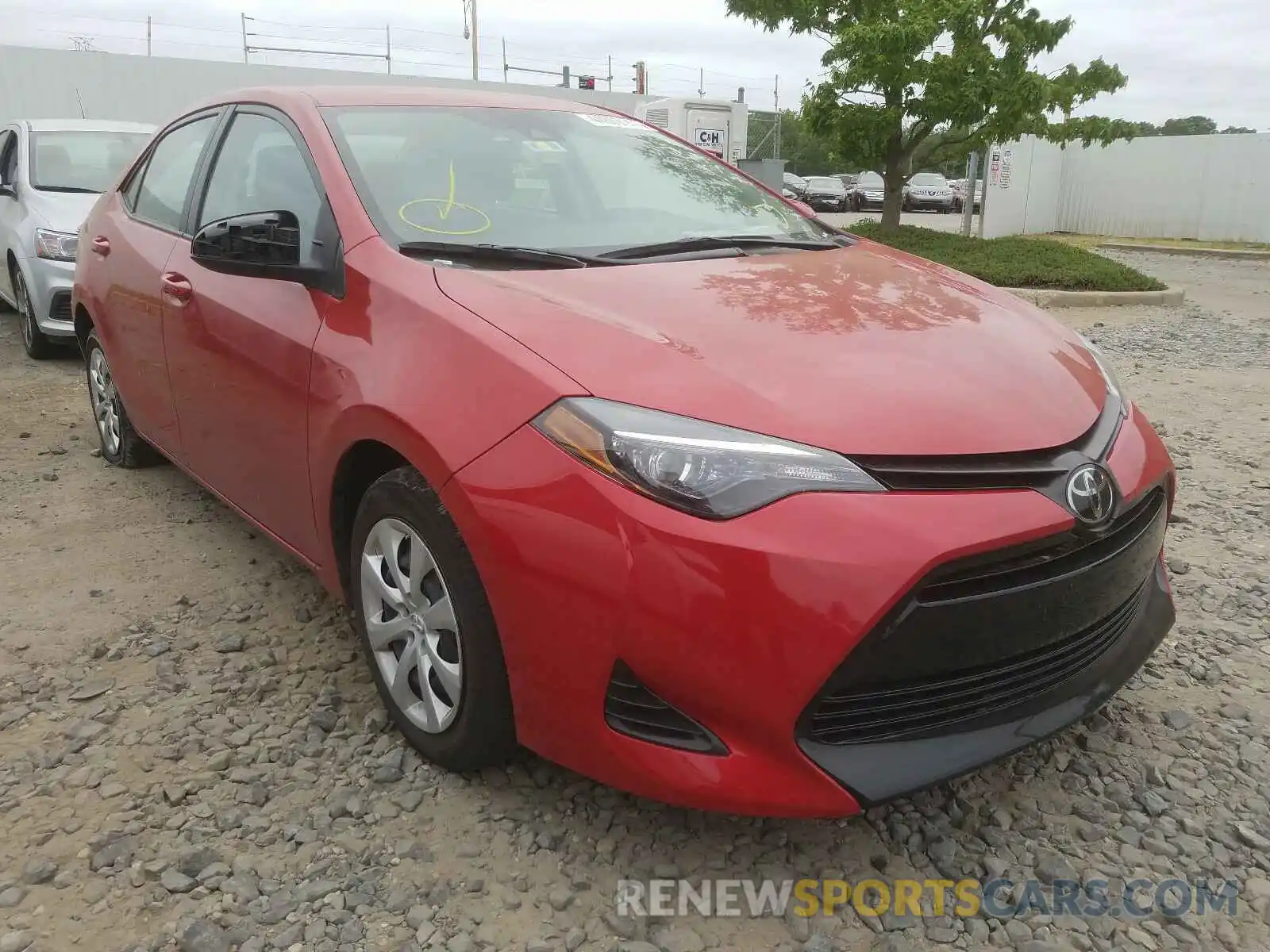 1 Photograph of a damaged car 5YFBURHE8KP934238 TOYOTA COROLLA 2019