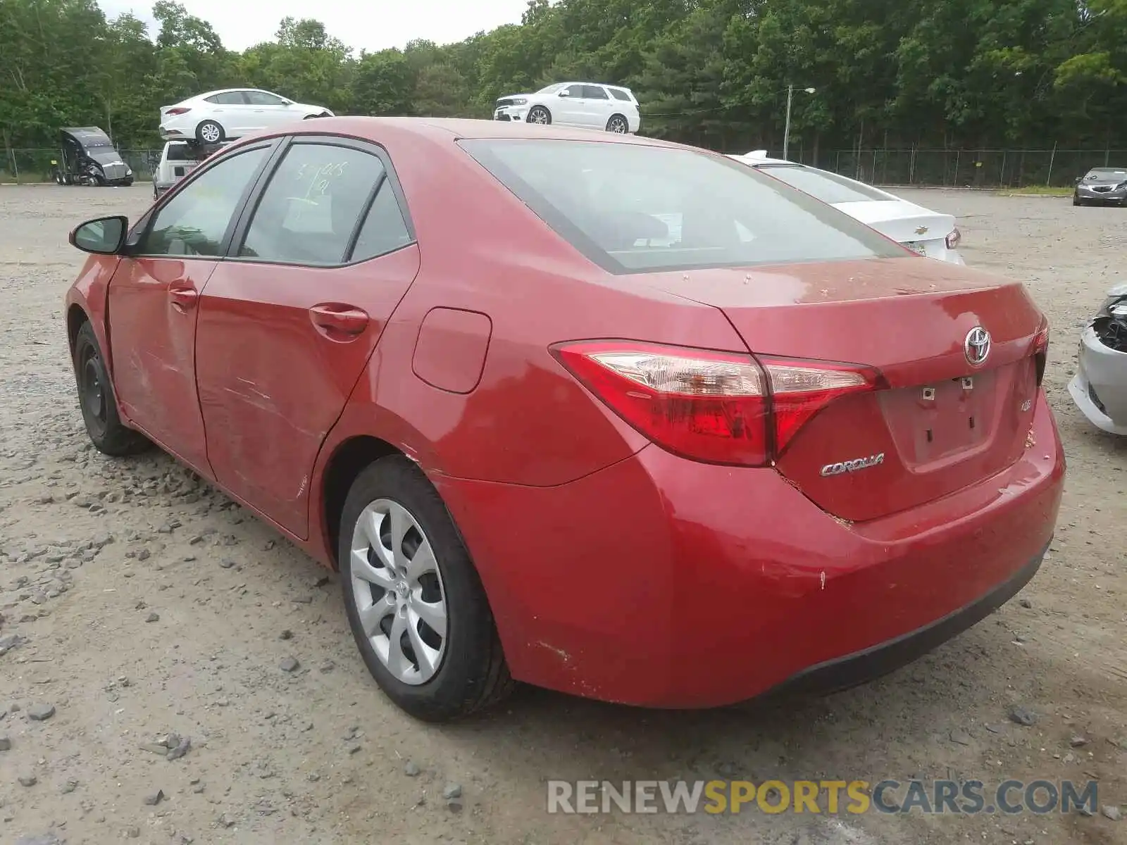 3 Photograph of a damaged car 5YFBURHE8KP934238 TOYOTA COROLLA 2019