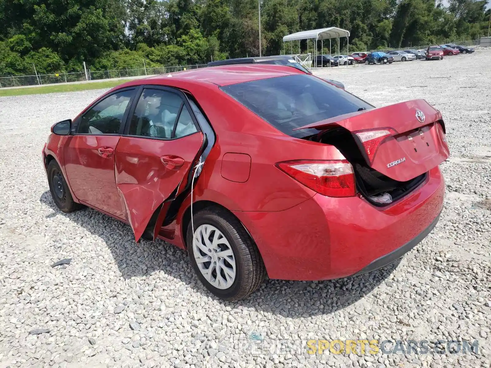 3 Photograph of a damaged car 5YFBURHE8KP934286 TOYOTA COROLLA 2019