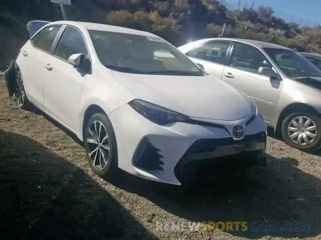 1 Photograph of a damaged car 5YFBURHE8KP934966 TOYOTA COROLLA 2019