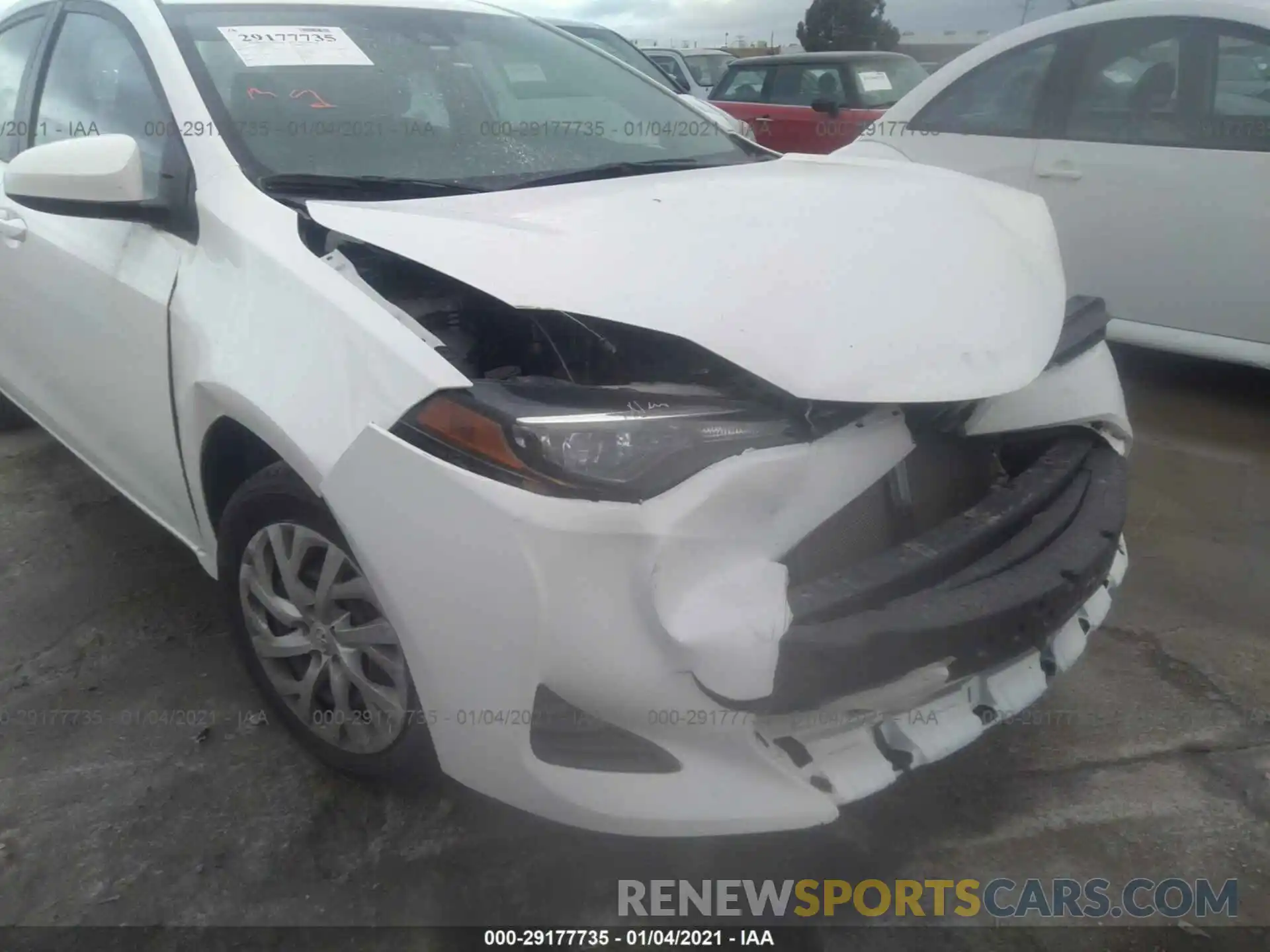 6 Photograph of a damaged car 5YFBURHE8KP935017 TOYOTA COROLLA 2019