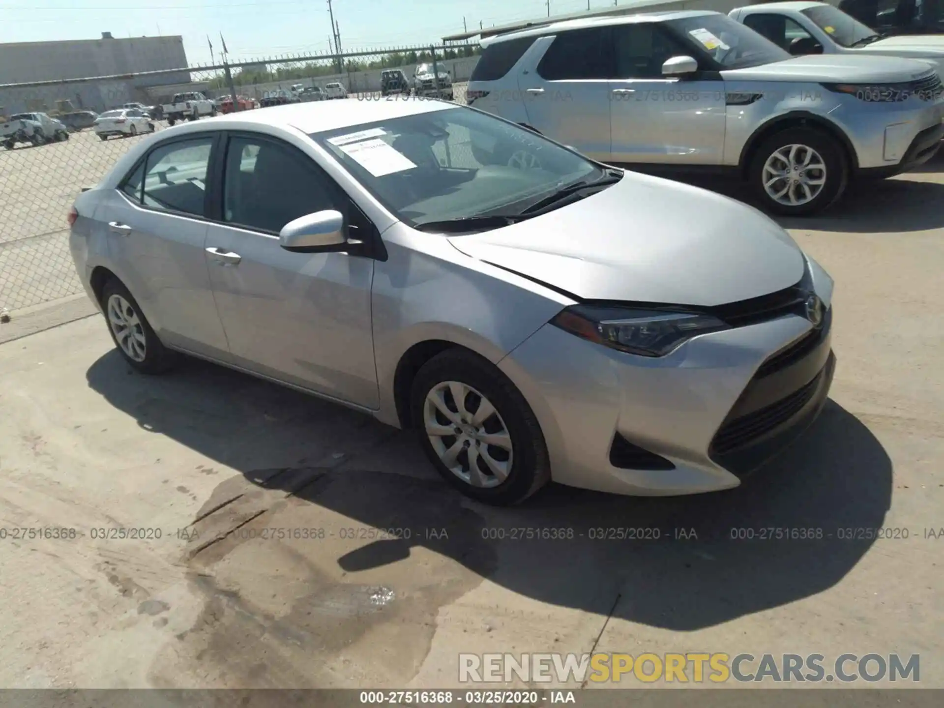 1 Photograph of a damaged car 5YFBURHE8KP935051 TOYOTA COROLLA 2019