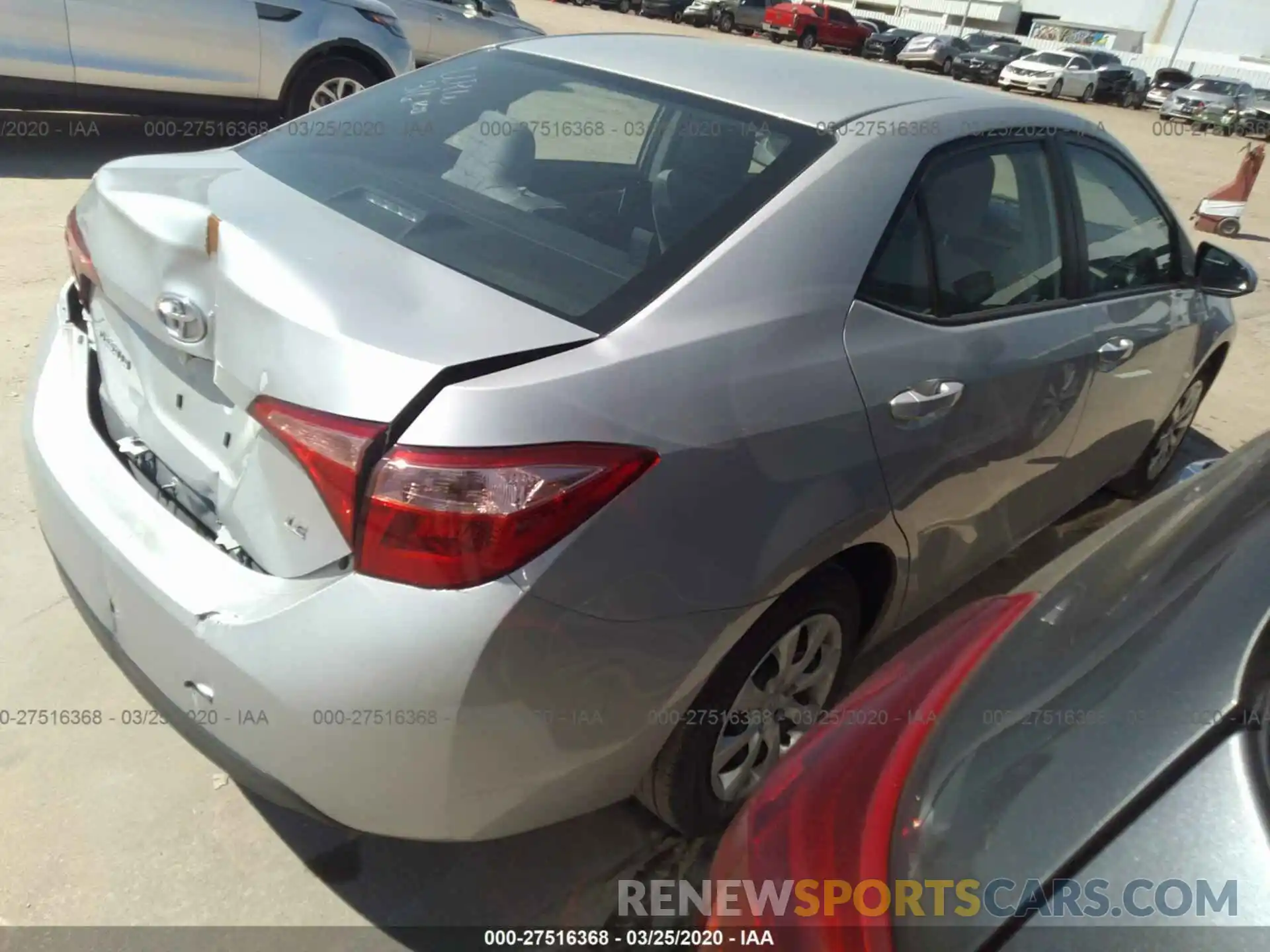 4 Photograph of a damaged car 5YFBURHE8KP935051 TOYOTA COROLLA 2019