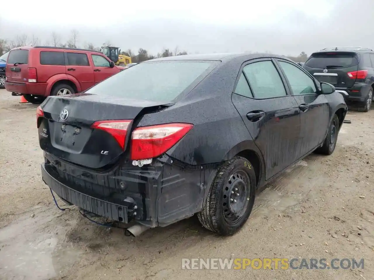 4 Photograph of a damaged car 5YFBURHE8KP935342 TOYOTA COROLLA 2019