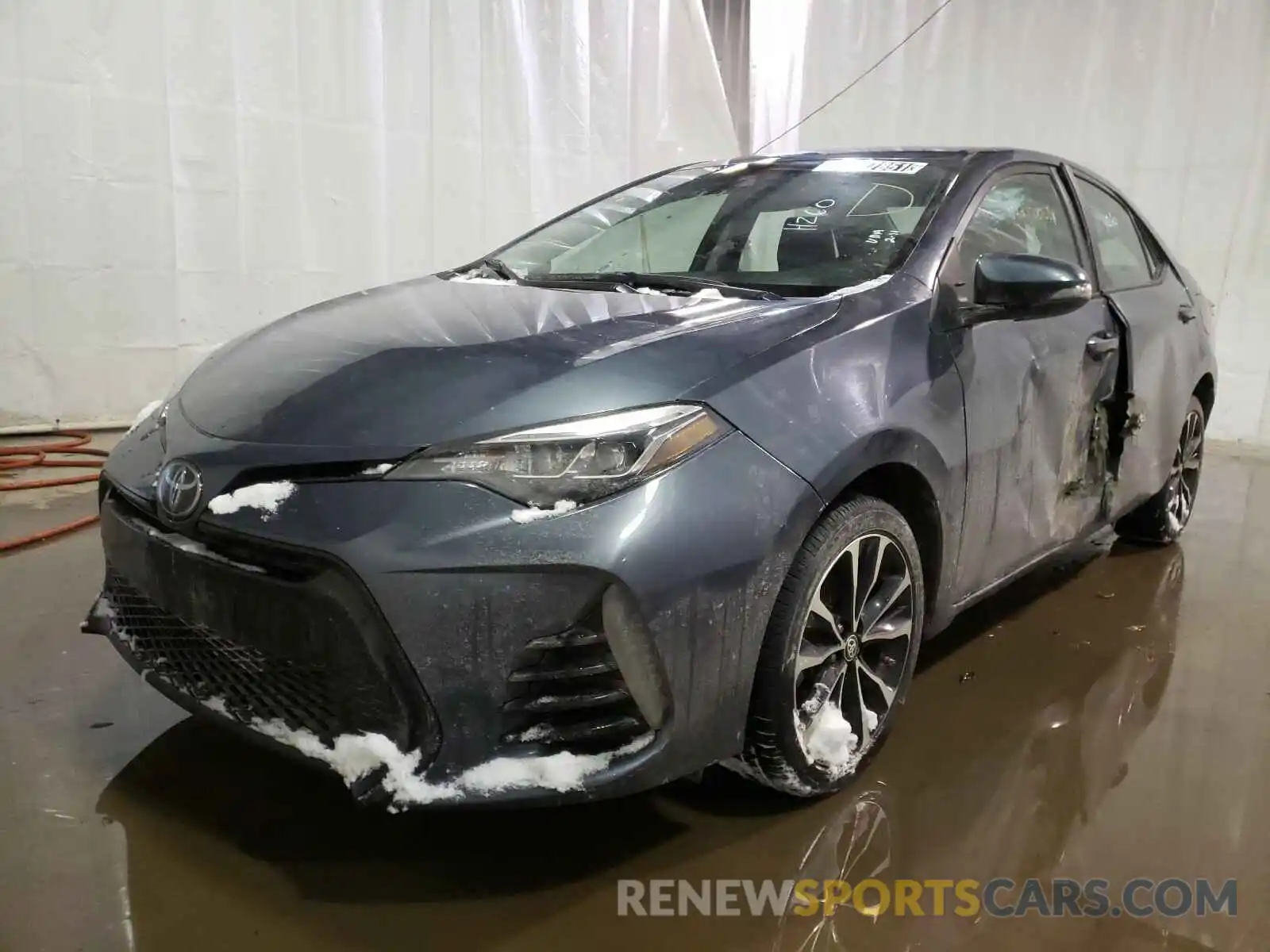 2 Photograph of a damaged car 5YFBURHE8KP936085 TOYOTA COROLLA 2019