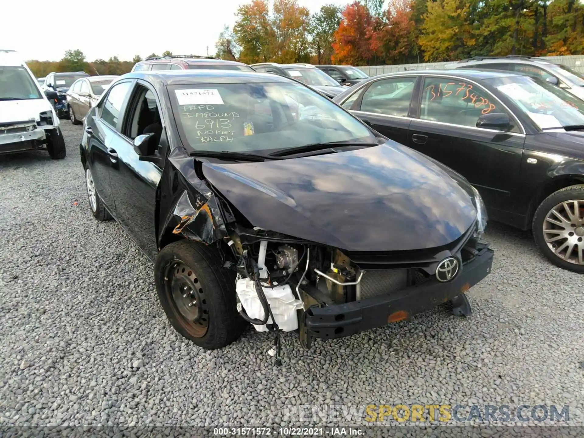 6 Photograph of a damaged car 5YFBURHE8KP936913 TOYOTA COROLLA 2019