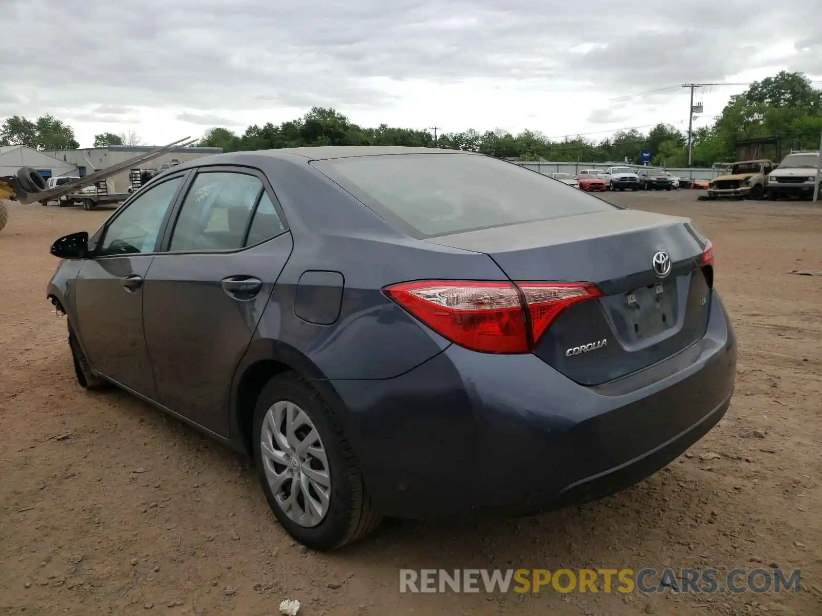 3 Photograph of a damaged car 5YFBURHE8KP937334 TOYOTA COROLLA 2019