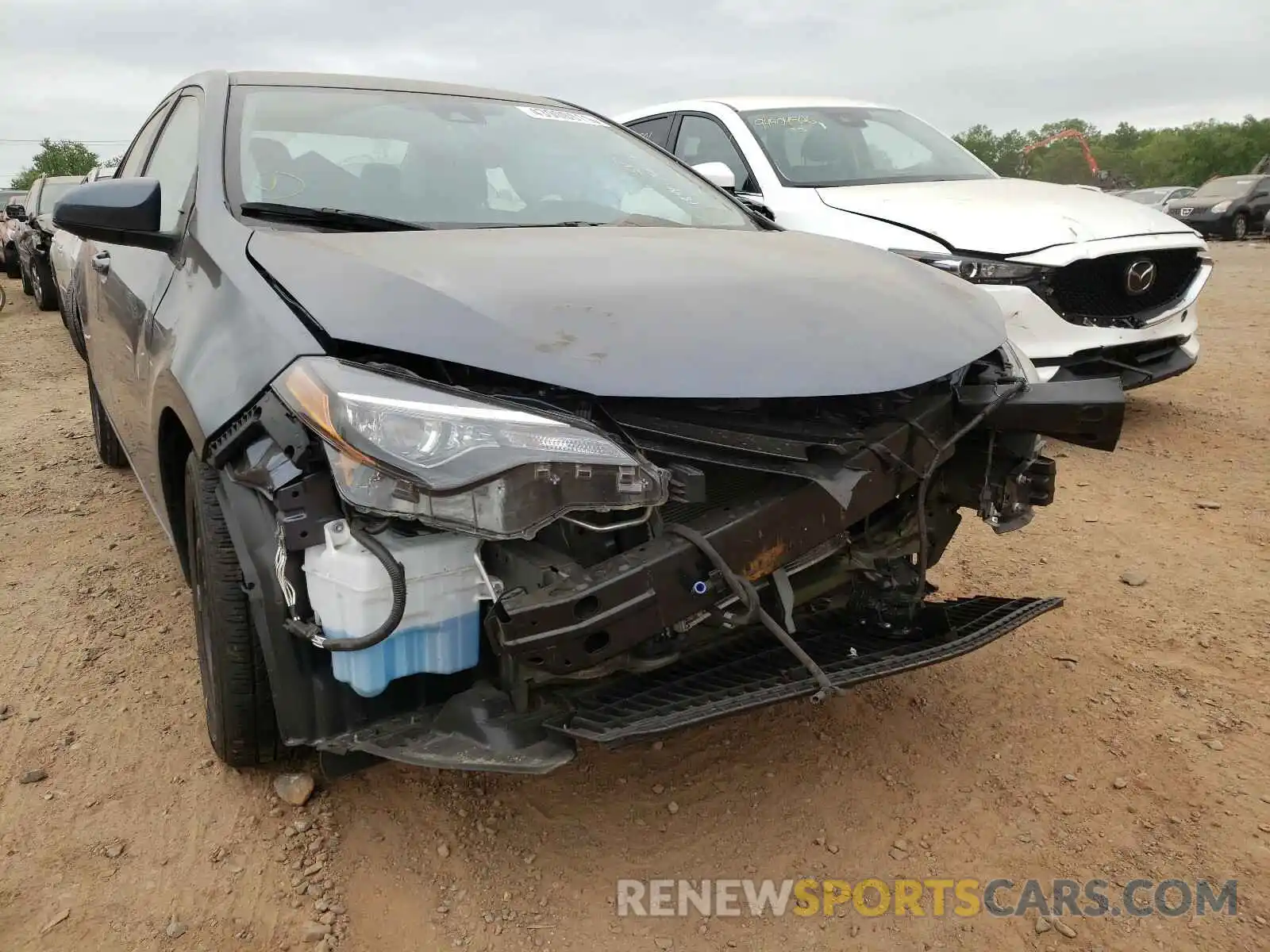 9 Photograph of a damaged car 5YFBURHE8KP937334 TOYOTA COROLLA 2019