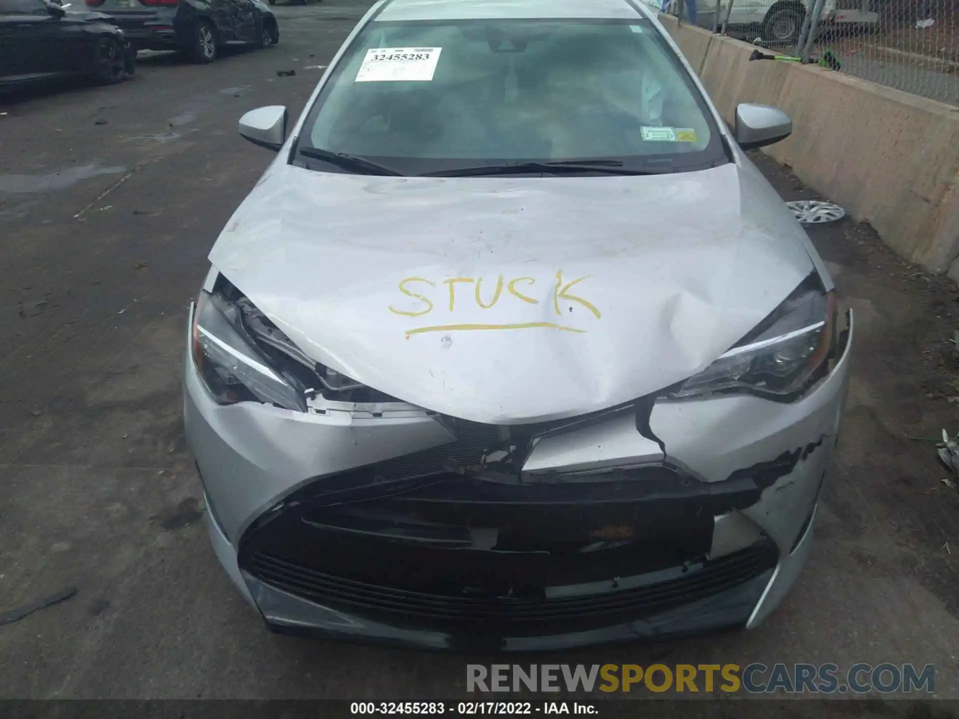 6 Photograph of a damaged car 5YFBURHE8KP937348 TOYOTA COROLLA 2019