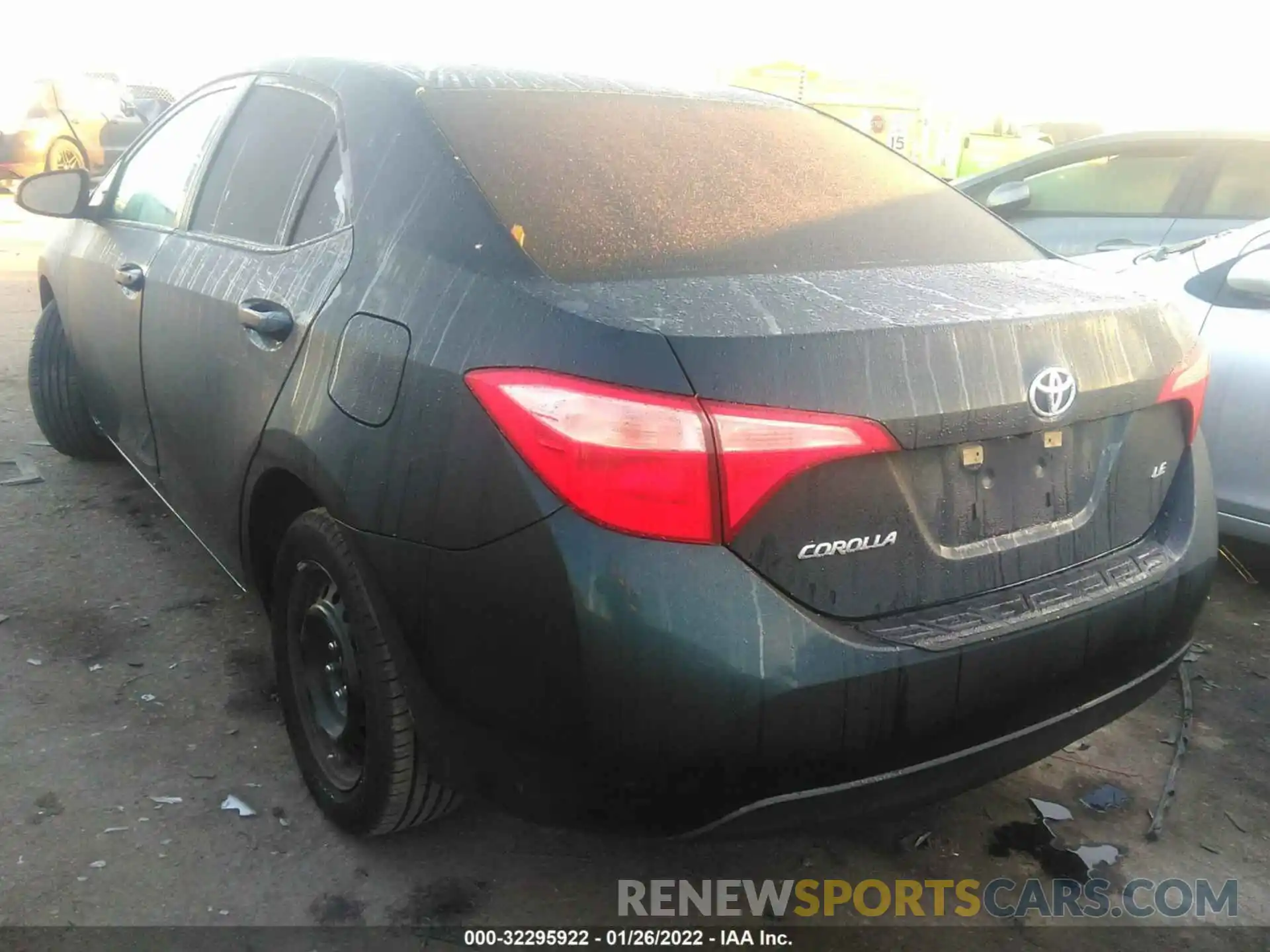 3 Photograph of a damaged car 5YFBURHE8KP937821 TOYOTA COROLLA 2019