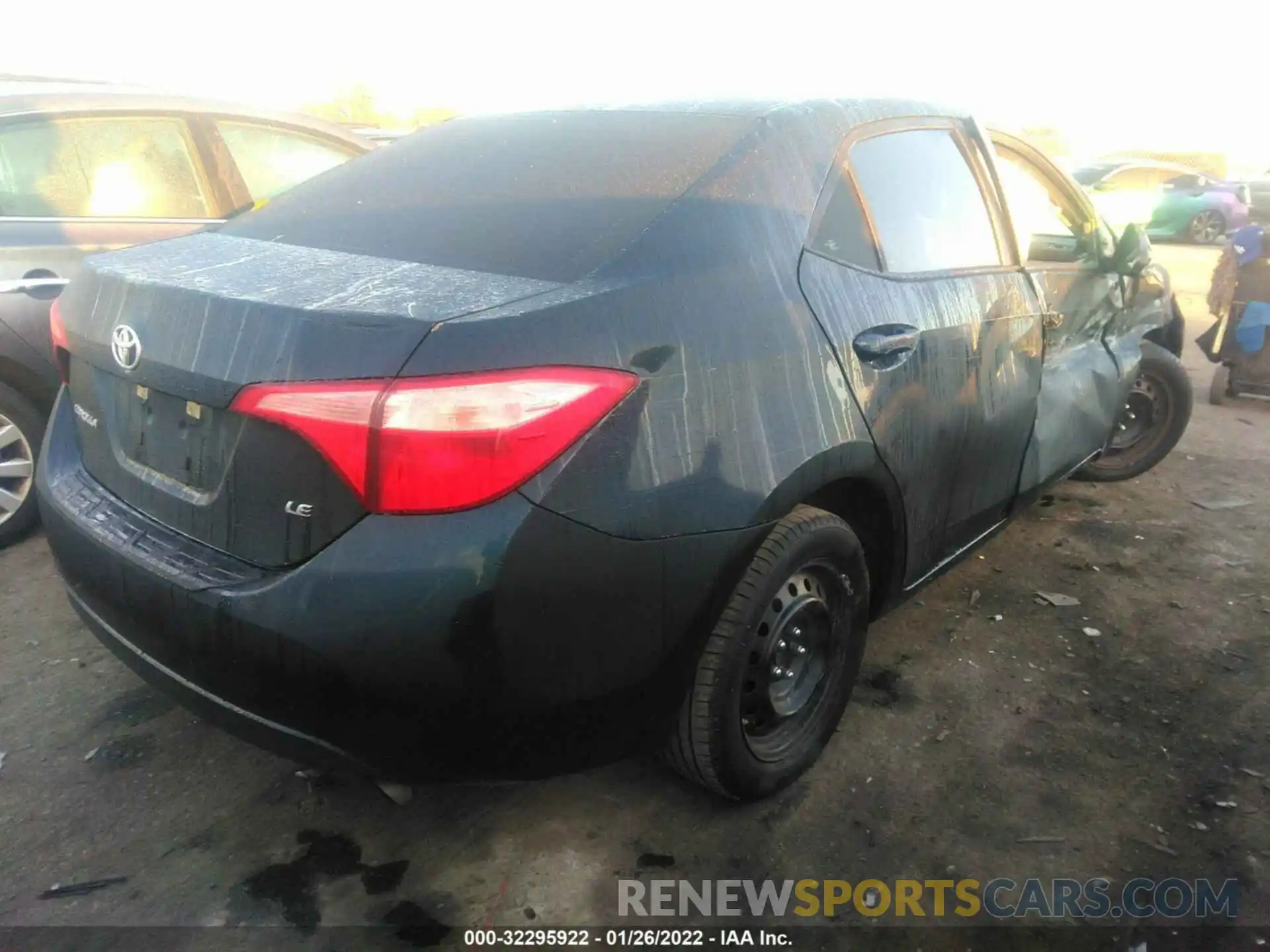 4 Photograph of a damaged car 5YFBURHE8KP937821 TOYOTA COROLLA 2019