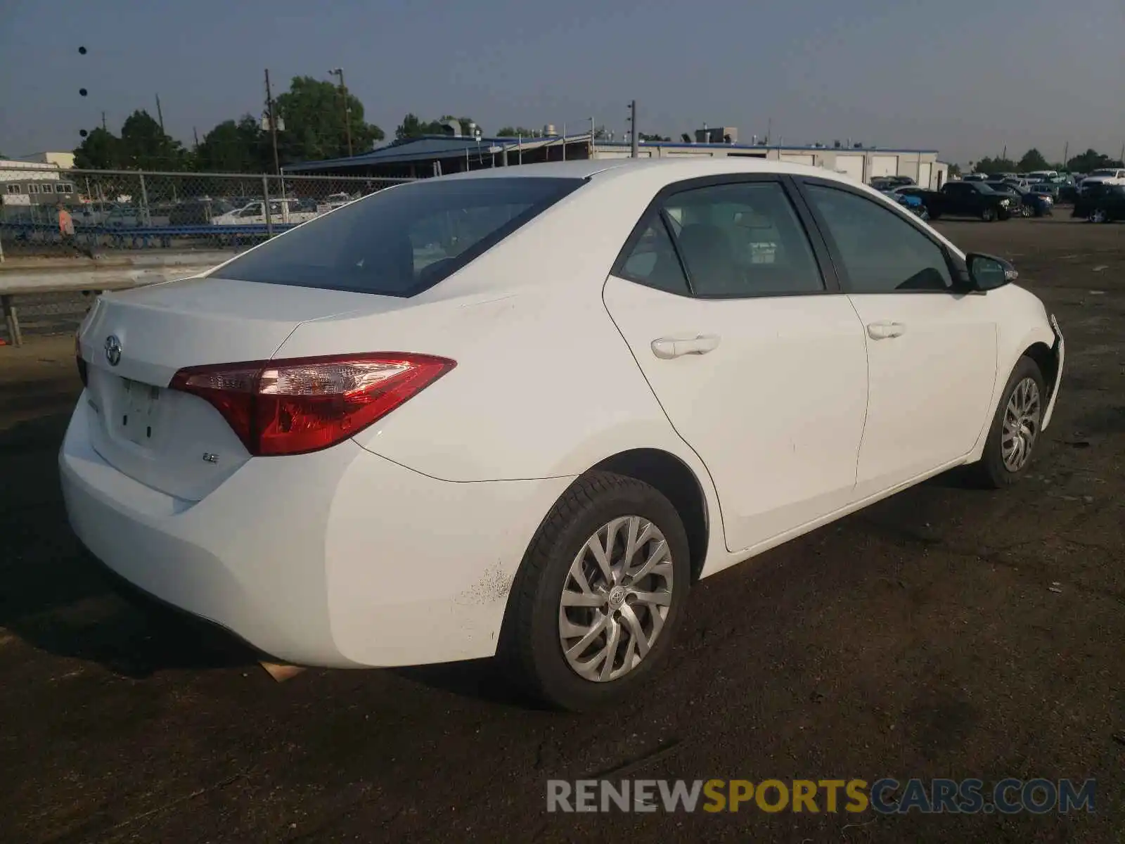 4 Photograph of a damaged car 5YFBURHE8KP937866 TOYOTA COROLLA 2019