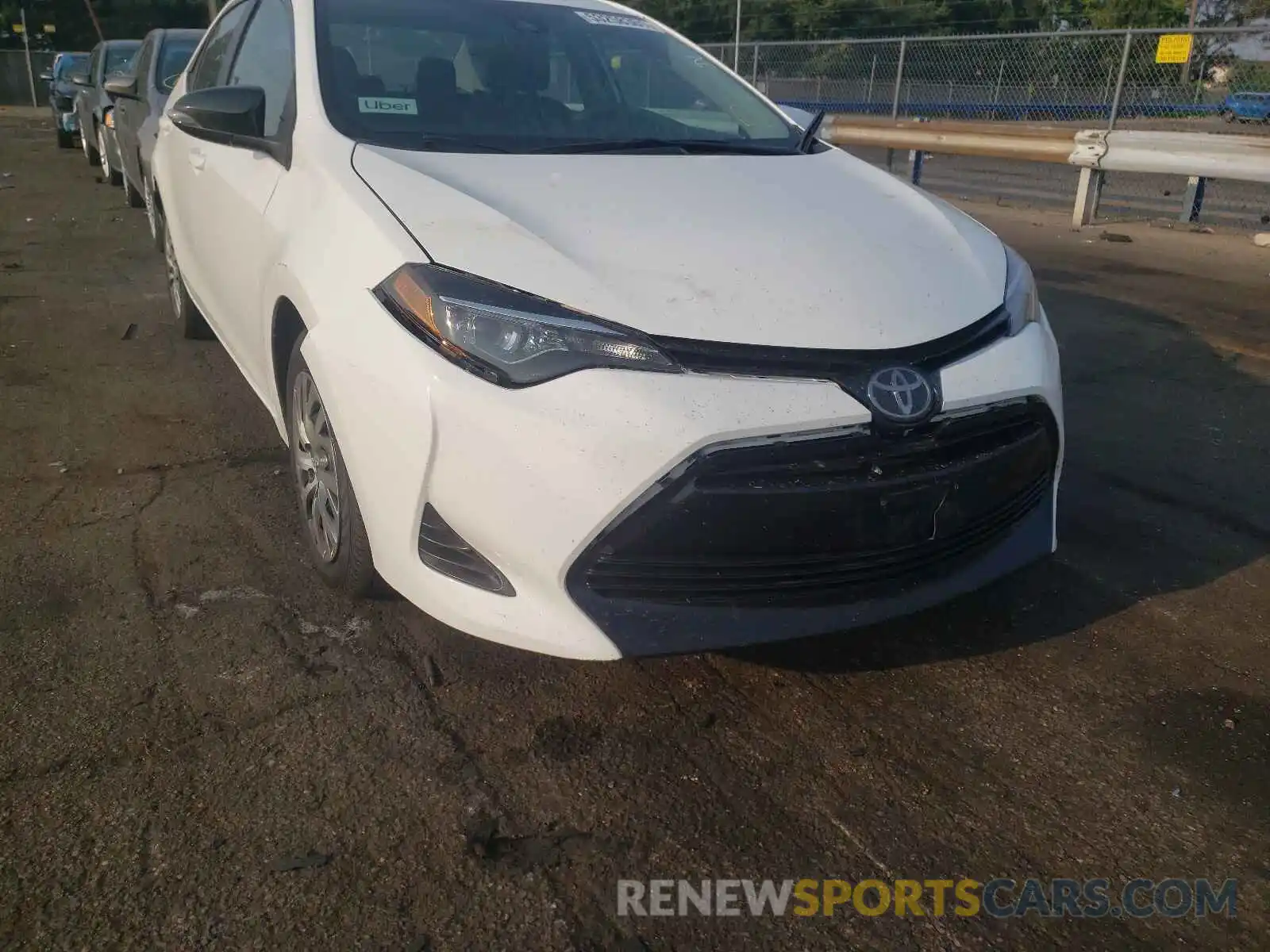 9 Photograph of a damaged car 5YFBURHE8KP937866 TOYOTA COROLLA 2019