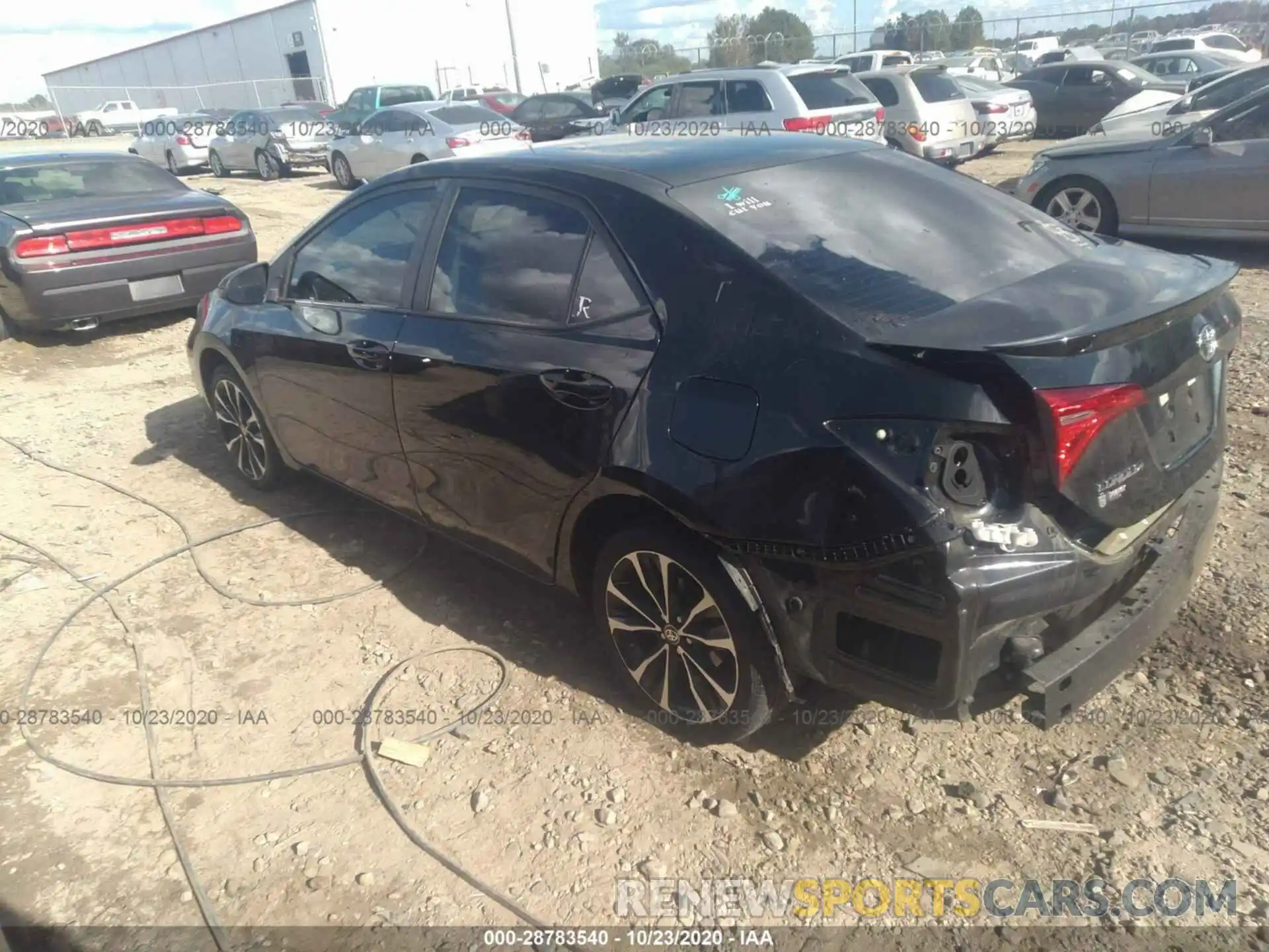 3 Photograph of a damaged car 5YFBURHE8KP938242 TOYOTA COROLLA 2019