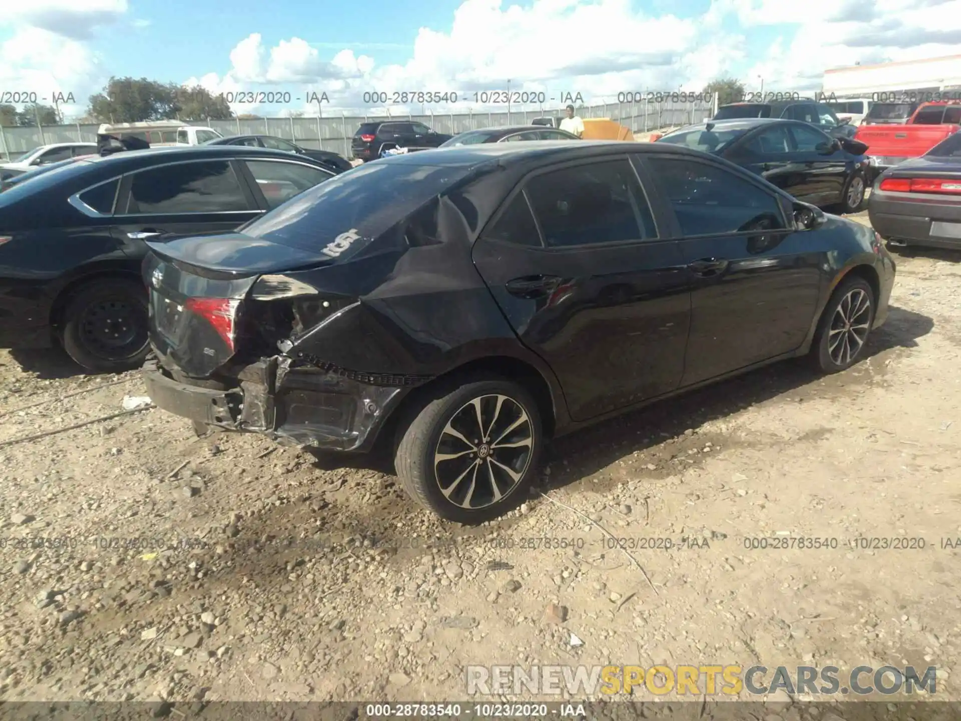 4 Photograph of a damaged car 5YFBURHE8KP938242 TOYOTA COROLLA 2019