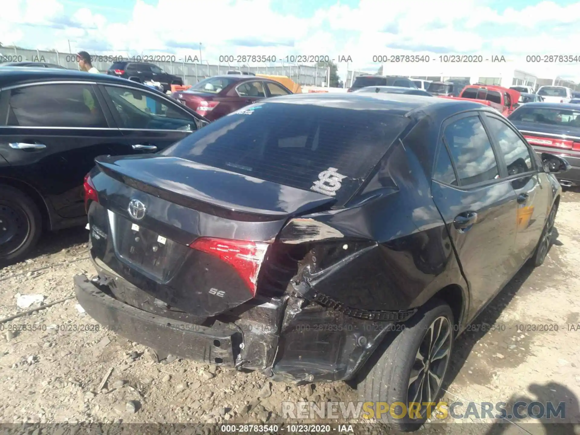 6 Photograph of a damaged car 5YFBURHE8KP938242 TOYOTA COROLLA 2019