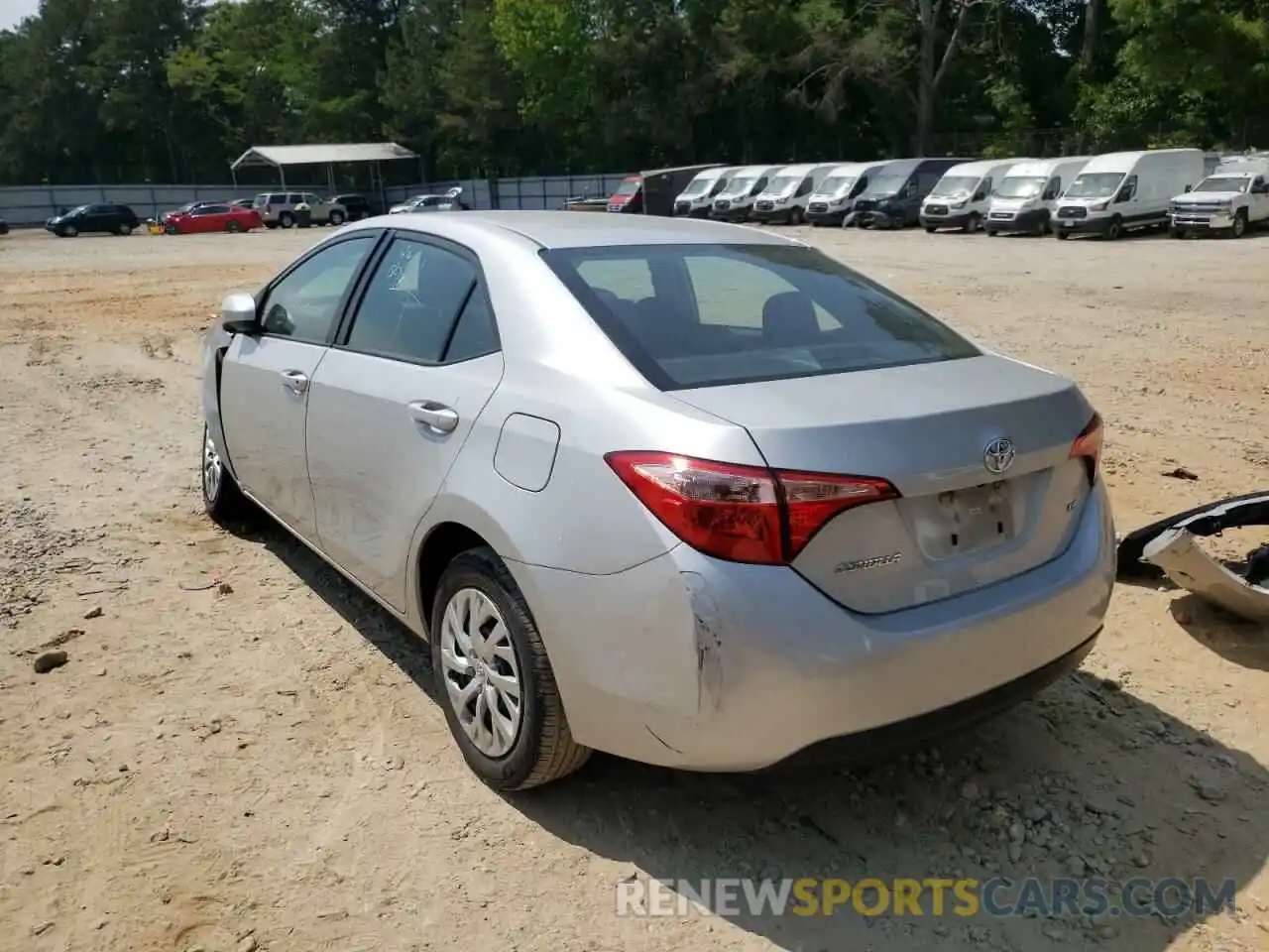 3 Photograph of a damaged car 5YFBURHE8KP938256 TOYOTA COROLLA 2019