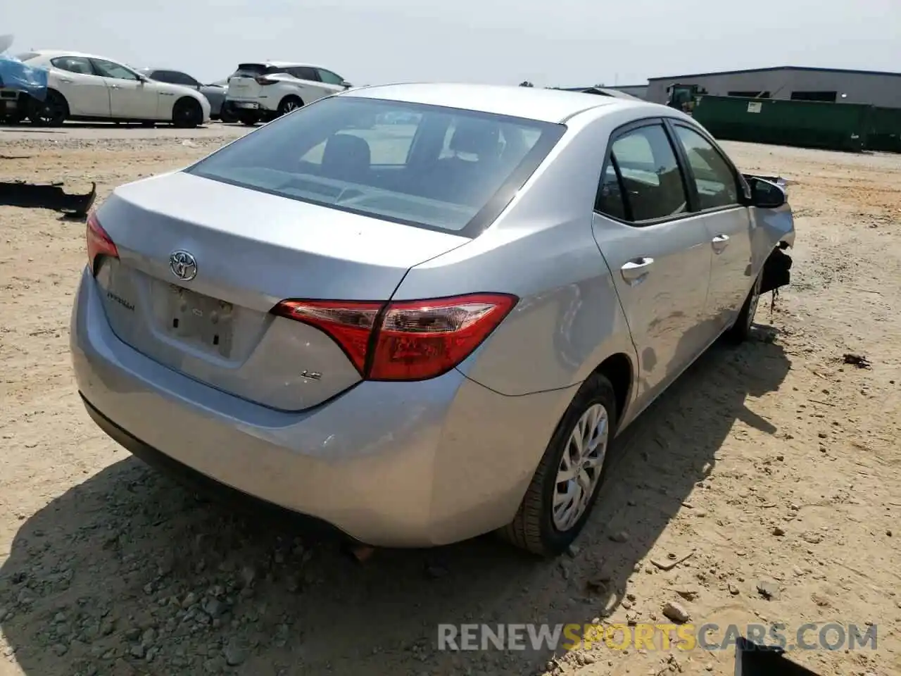 4 Фотография поврежденного автомобиля 5YFBURHE8KP938256 TOYOTA COROLLA 2019