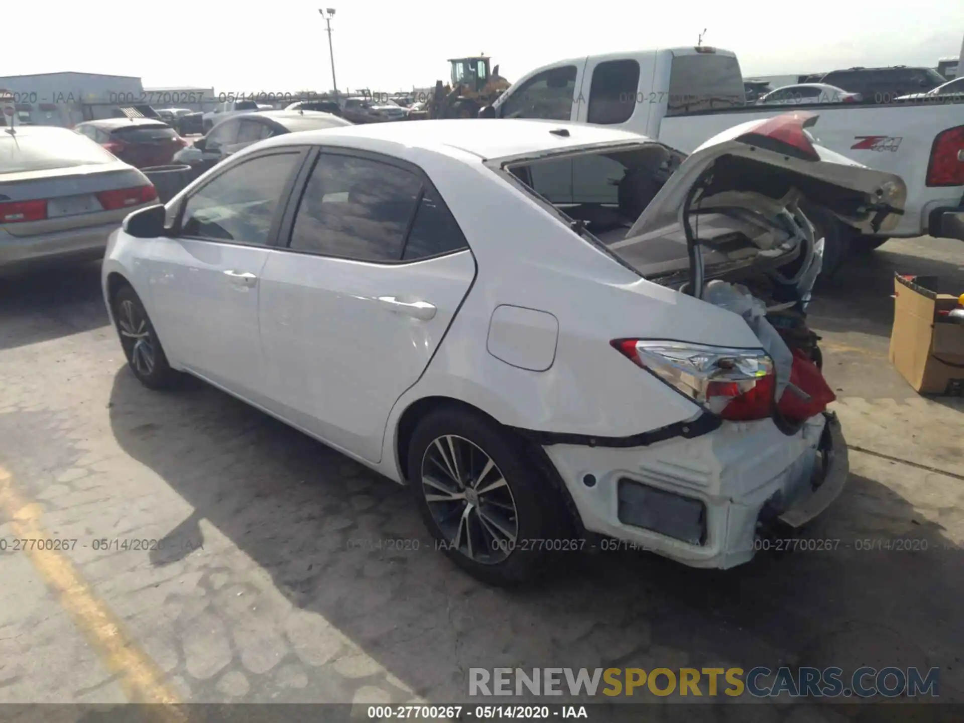 3 Photograph of a damaged car 5YFBURHE8KP938452 TOYOTA COROLLA 2019