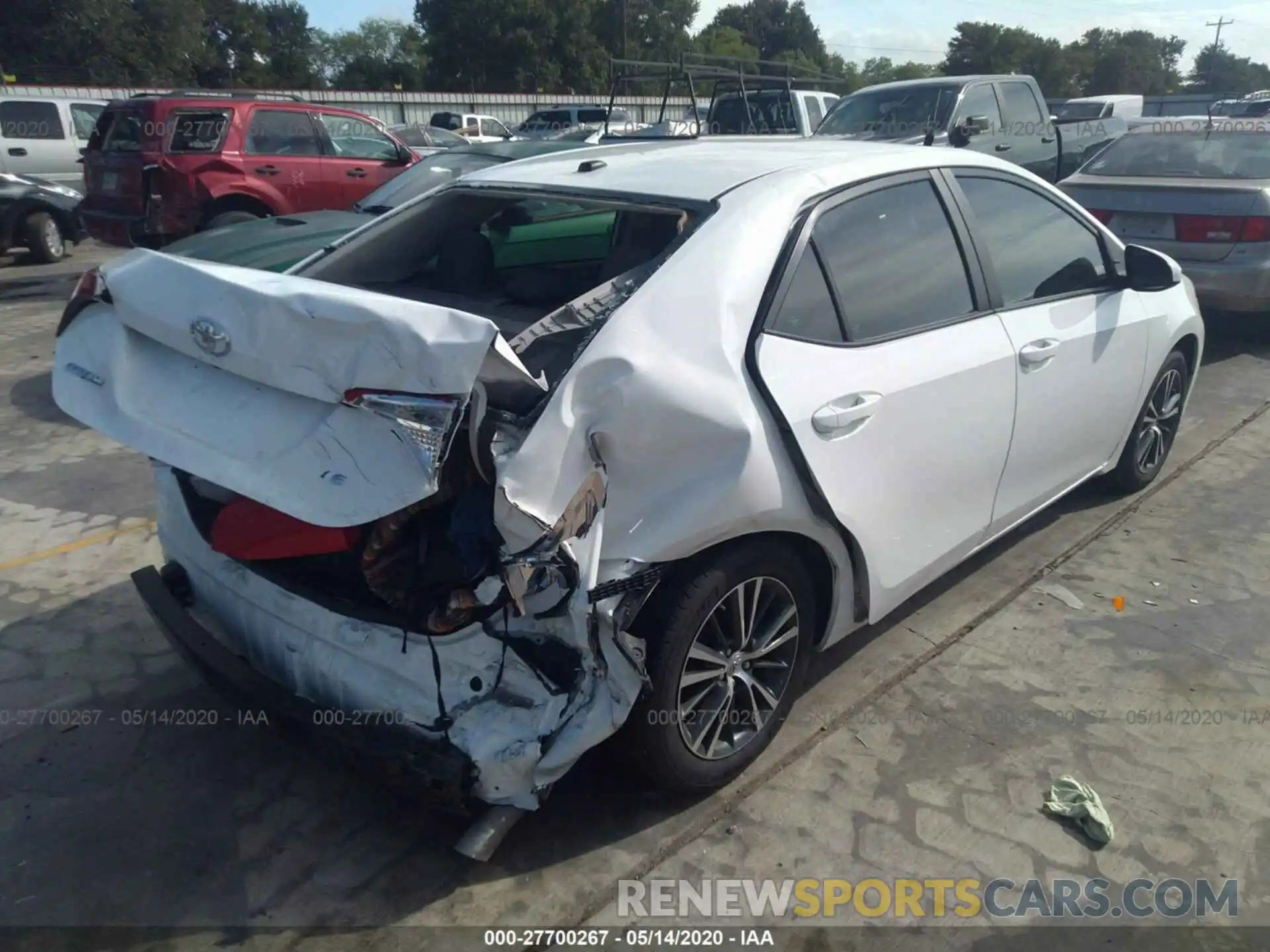 4 Photograph of a damaged car 5YFBURHE8KP938452 TOYOTA COROLLA 2019