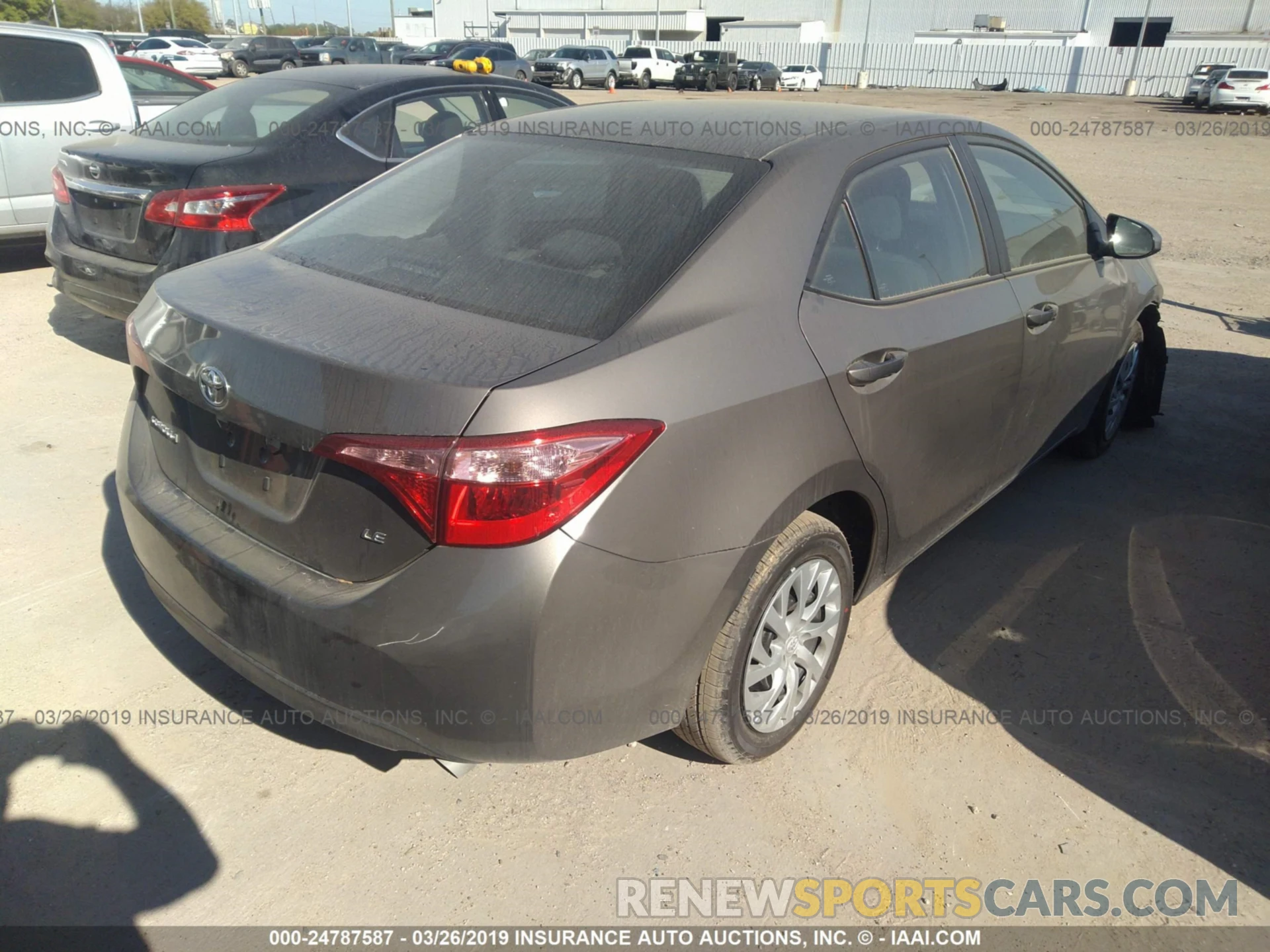 4 Photograph of a damaged car 5YFBURHE8KP939052 TOYOTA COROLLA 2019