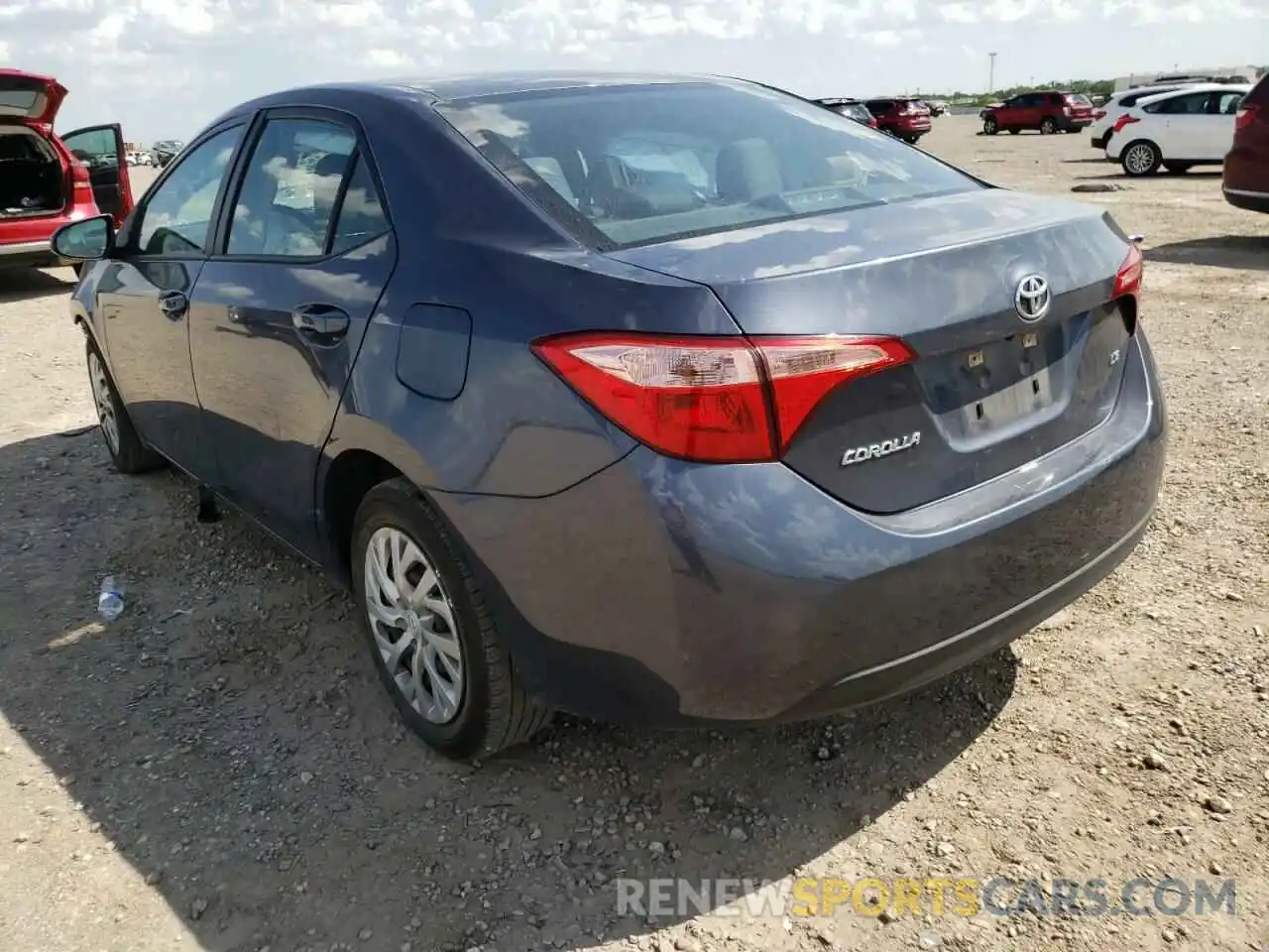 3 Photograph of a damaged car 5YFBURHE8KP939228 TOYOTA COROLLA 2019