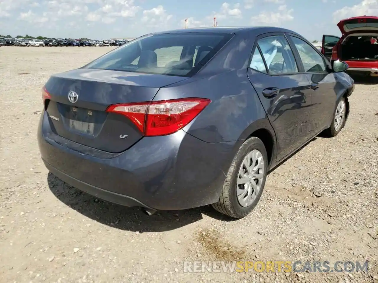 4 Photograph of a damaged car 5YFBURHE8KP939228 TOYOTA COROLLA 2019