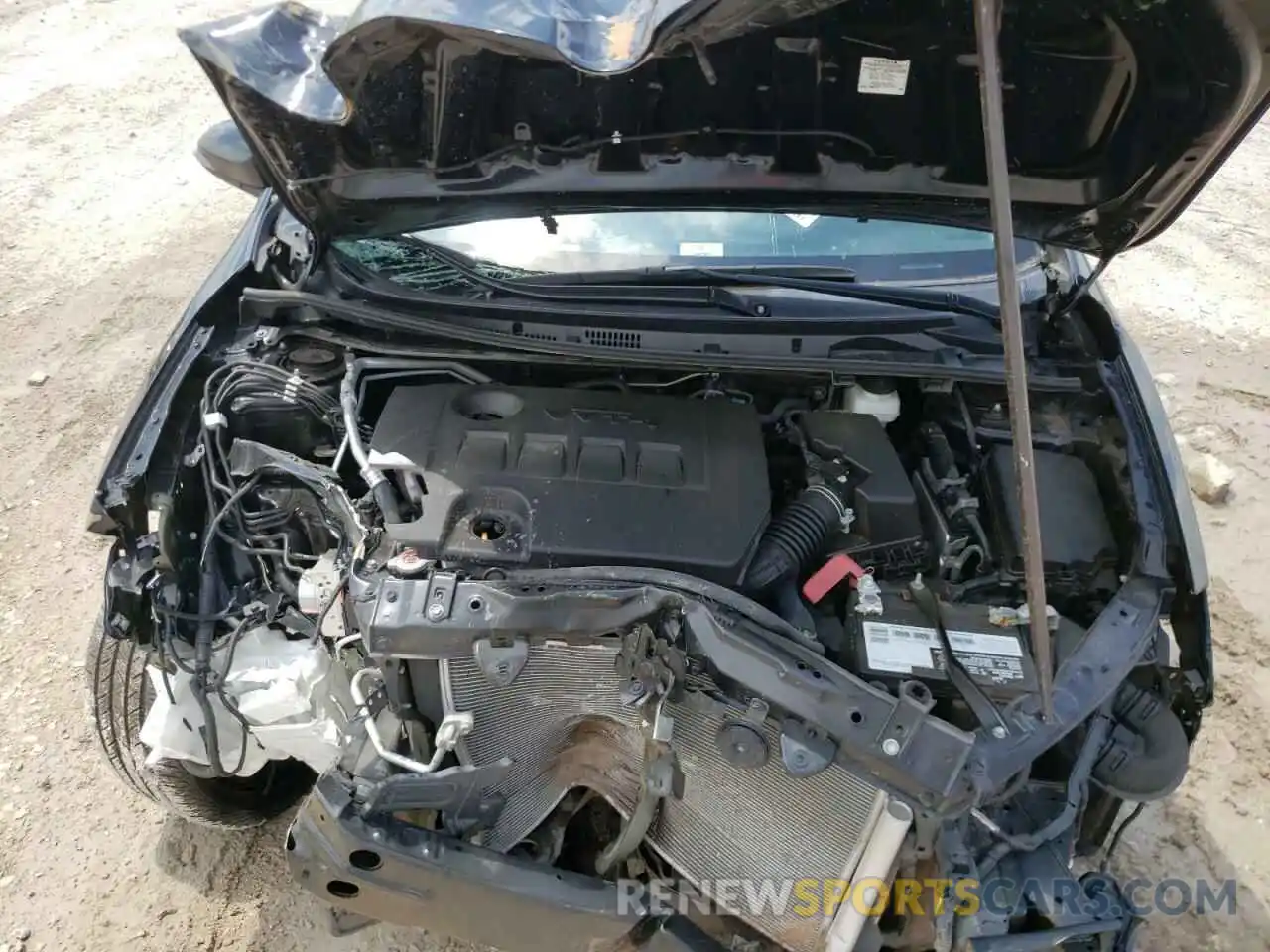 7 Photograph of a damaged car 5YFBURHE8KP939701 TOYOTA COROLLA 2019