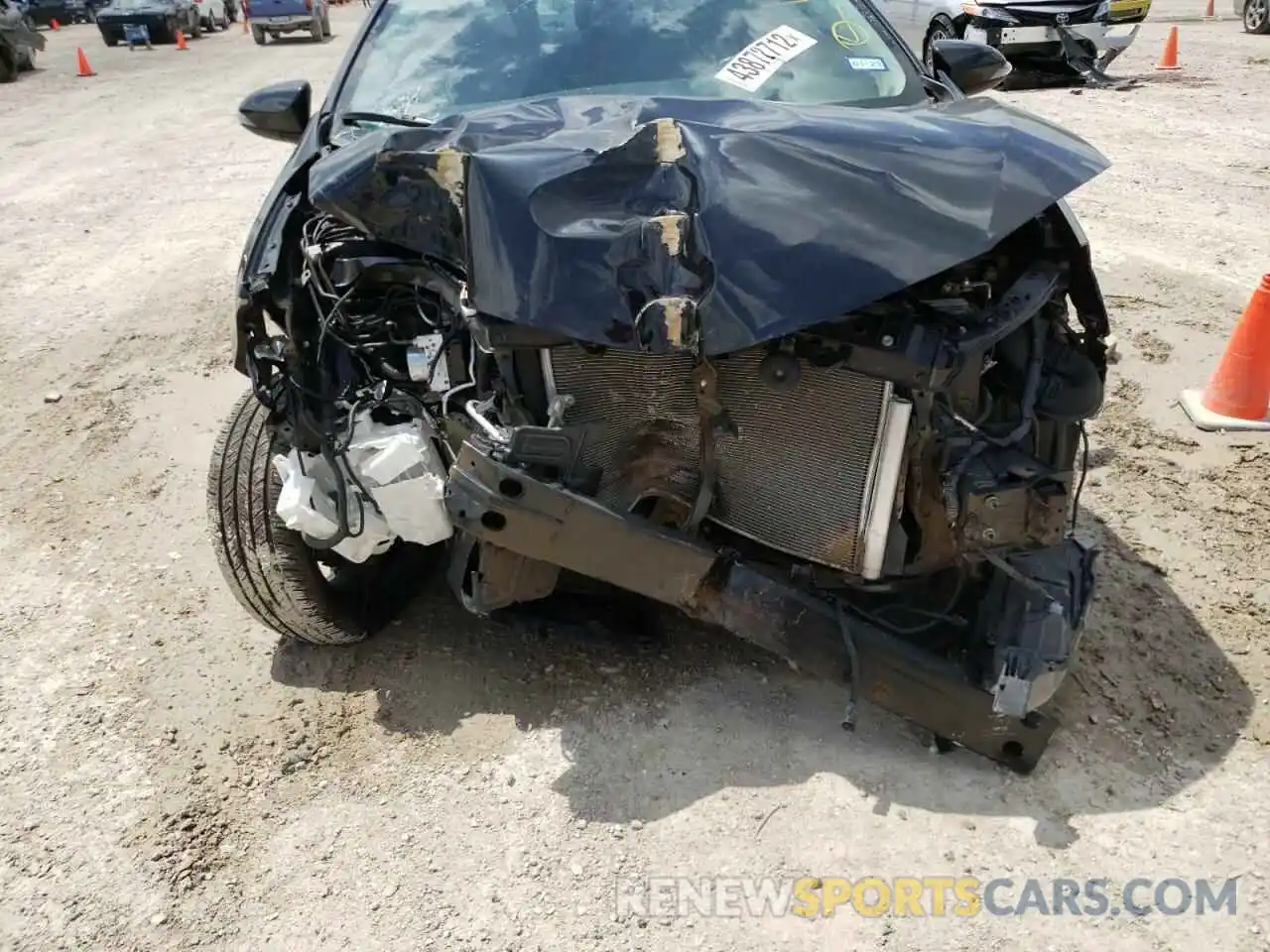 9 Photograph of a damaged car 5YFBURHE8KP939701 TOYOTA COROLLA 2019