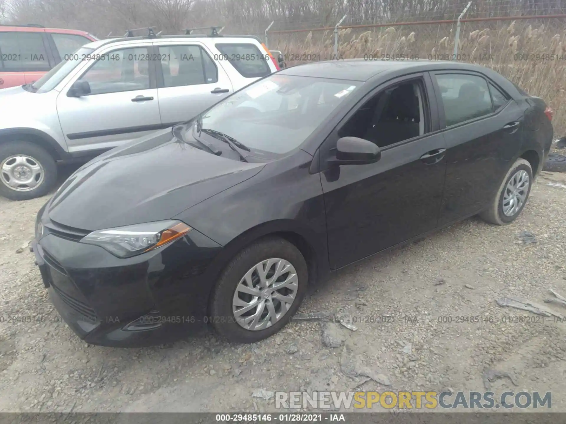 2 Photograph of a damaged car 5YFBURHE8KP939861 TOYOTA COROLLA 2019