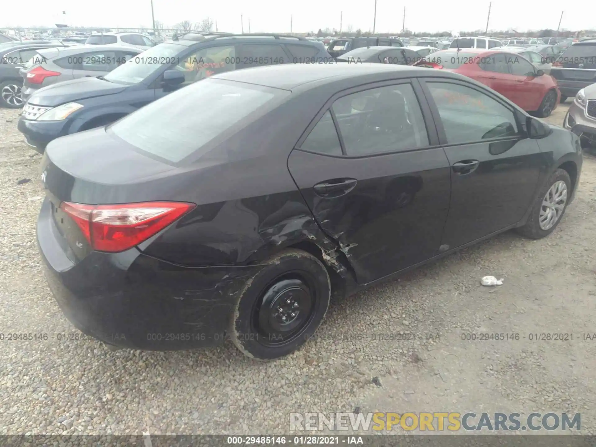 4 Photograph of a damaged car 5YFBURHE8KP939861 TOYOTA COROLLA 2019