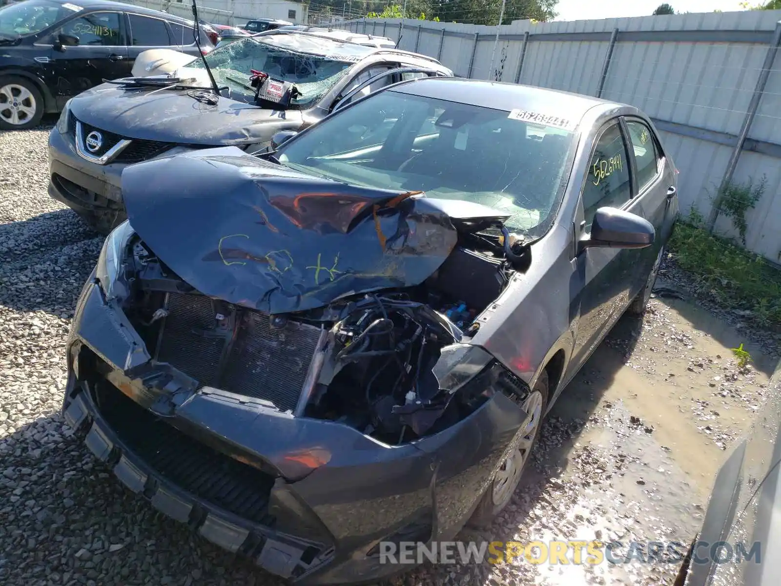 4 Photograph of a damaged car 5YFBURHE8KP940251 TOYOTA COROLLA 2019