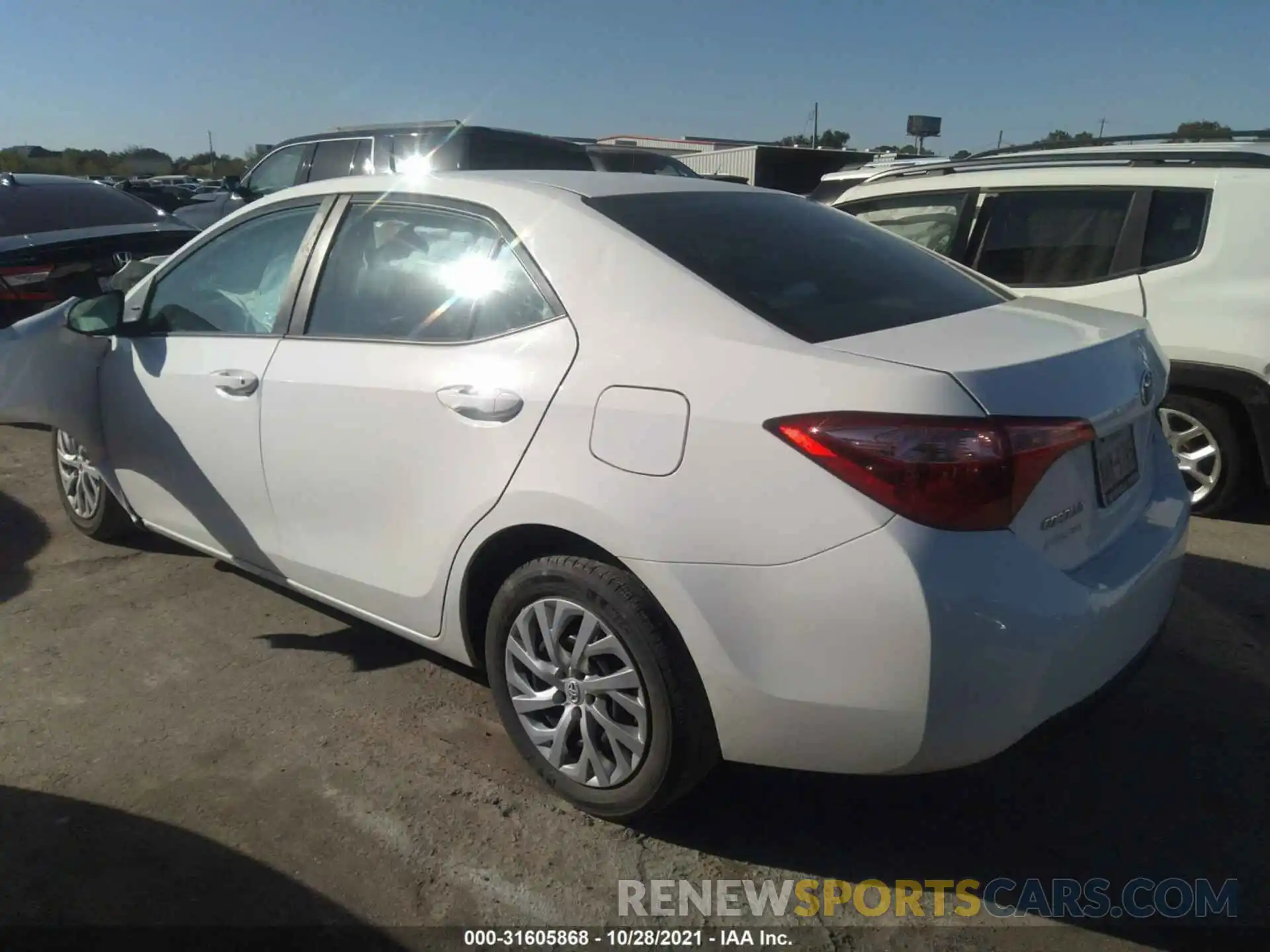 3 Photograph of a damaged car 5YFBURHE8KP940864 TOYOTA COROLLA 2019