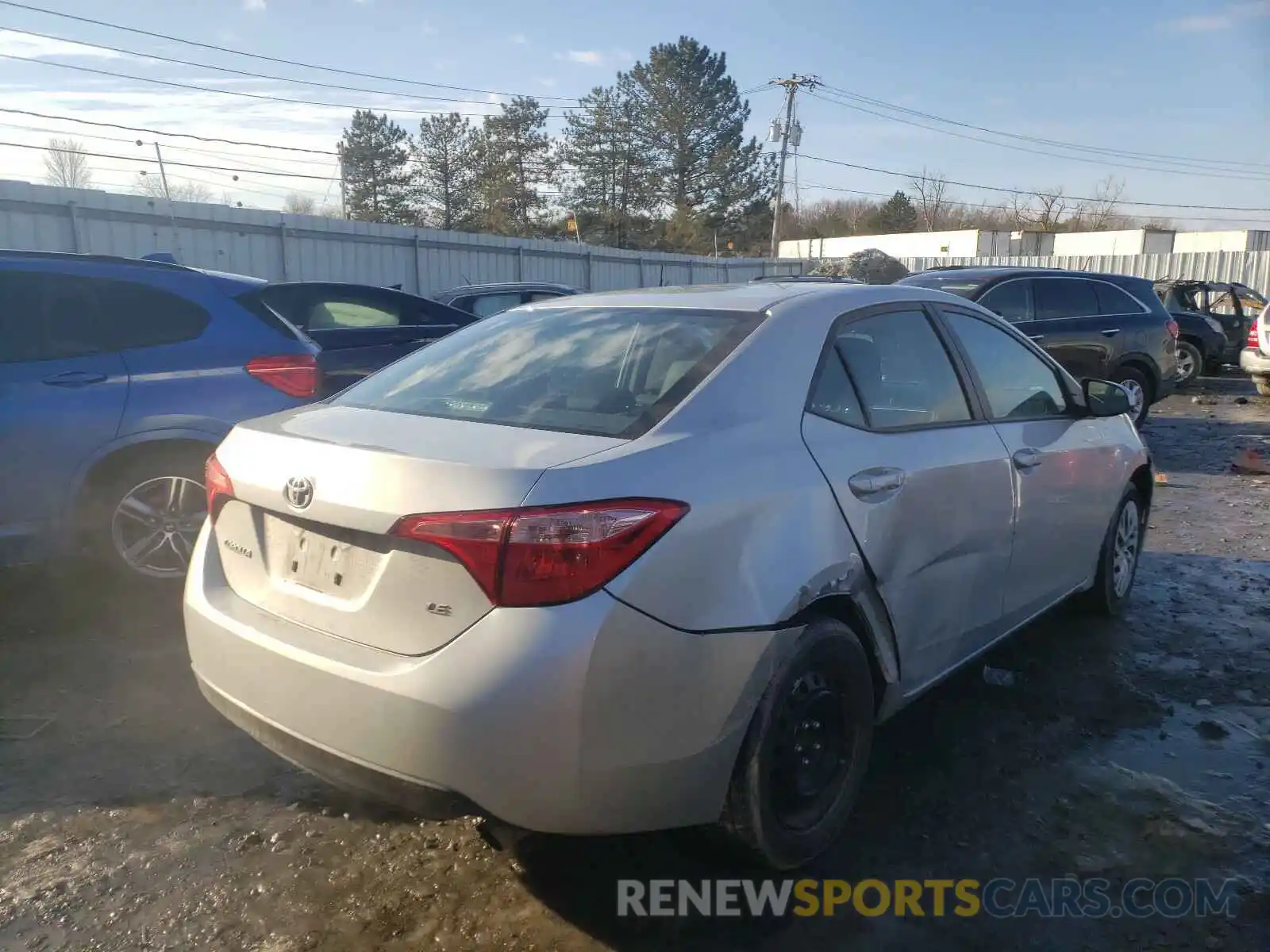 4 Photograph of a damaged car 5YFBURHE8KP941125 TOYOTA COROLLA 2019